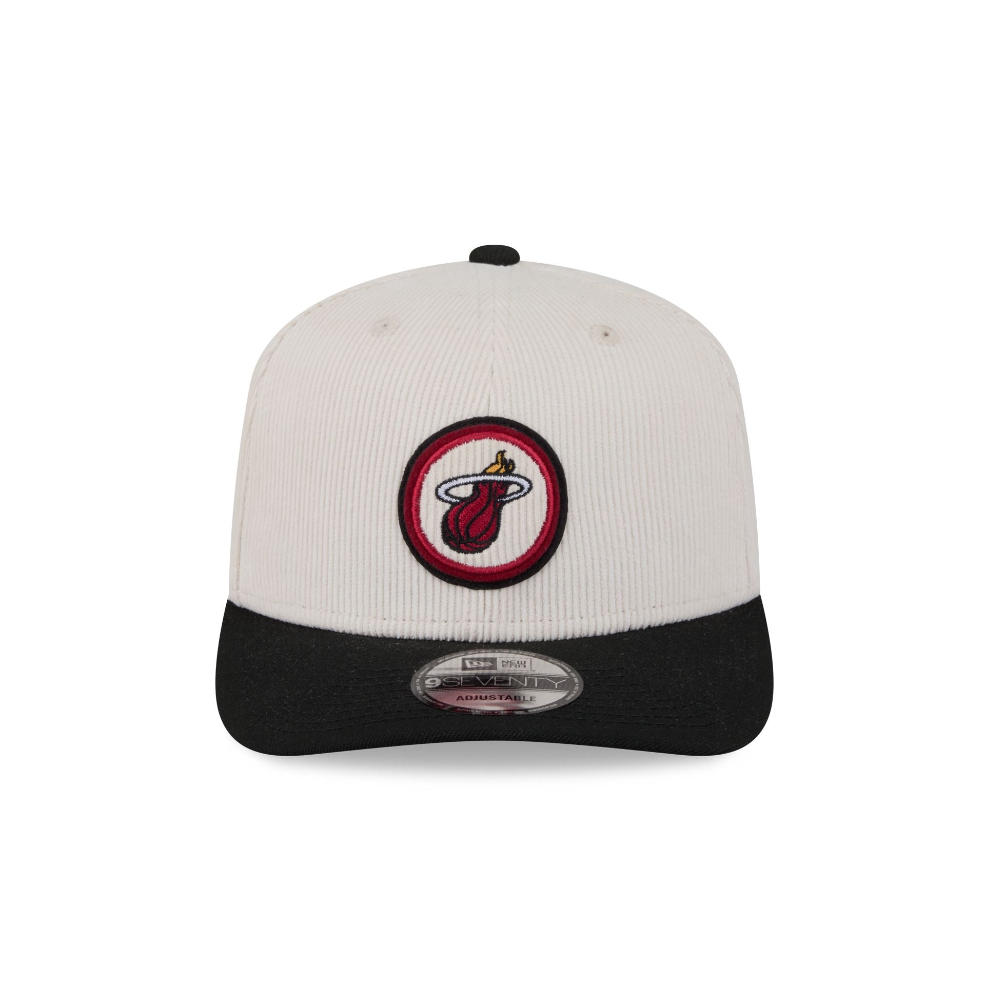 Miami Heat Loyal Corduroy 9SEVENTY Stretch-Snap Hat - Image 2