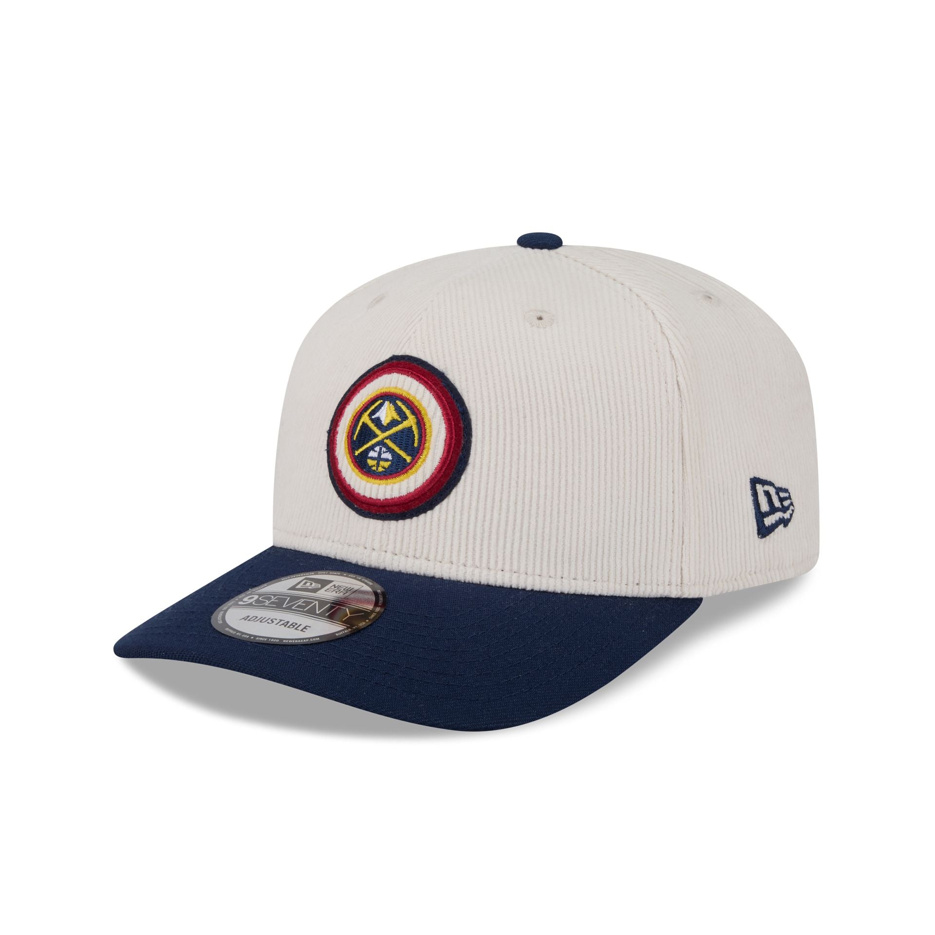 Denver Nuggets Loyal Corduroy 9SEVENTY Stretch-Snap Hat - Image 3