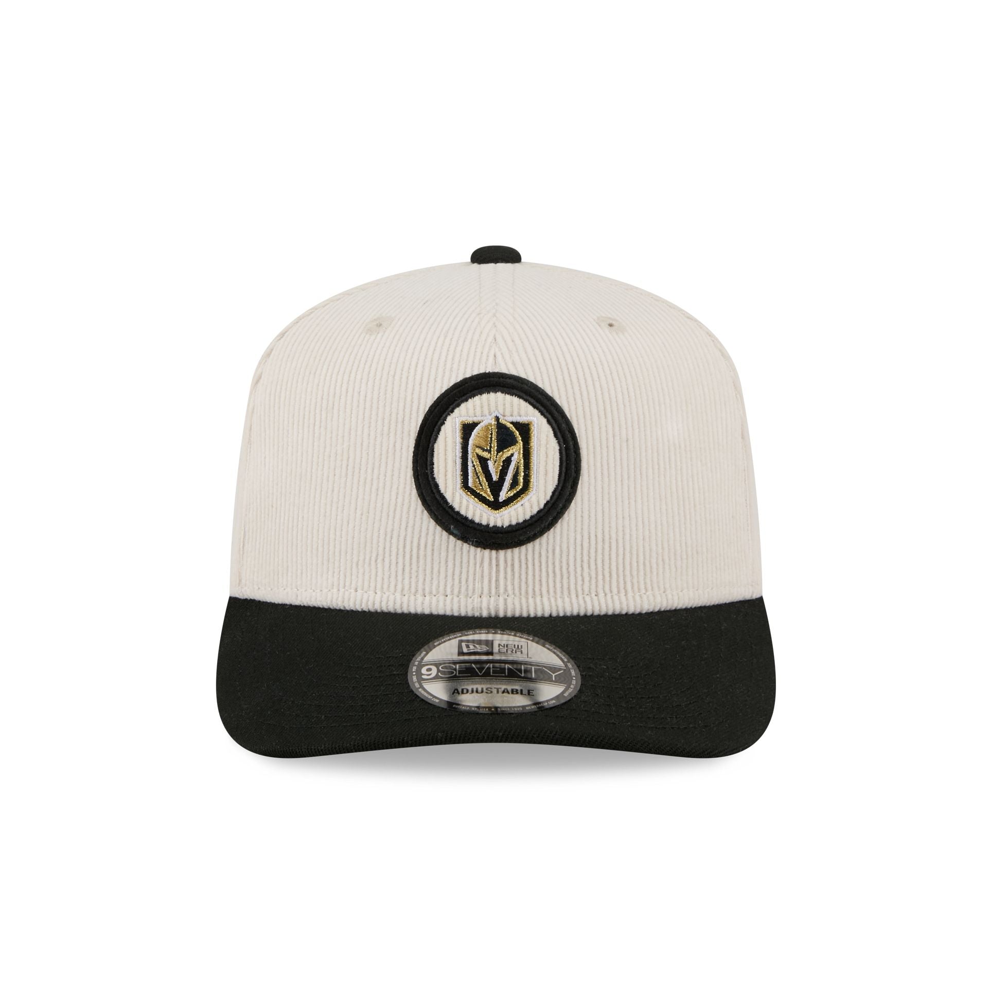 Vegas Golden Knights Loyal Corduroy 9SEVENTY Stretch-Snap Hat - Image 2
