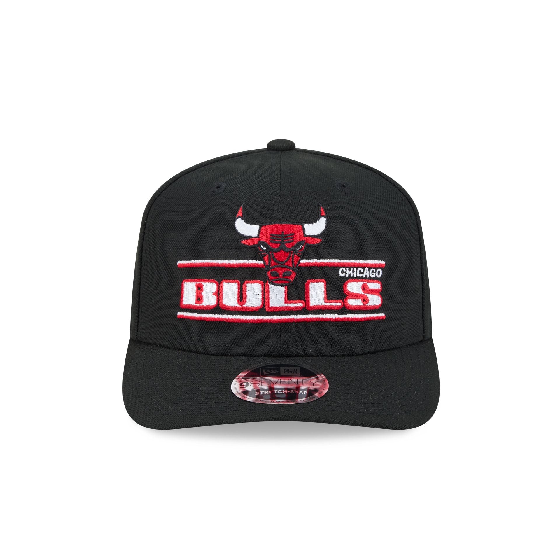 Chicago Bulls Stated 9SEVENTY Stretch-Snap Hat - Image 2