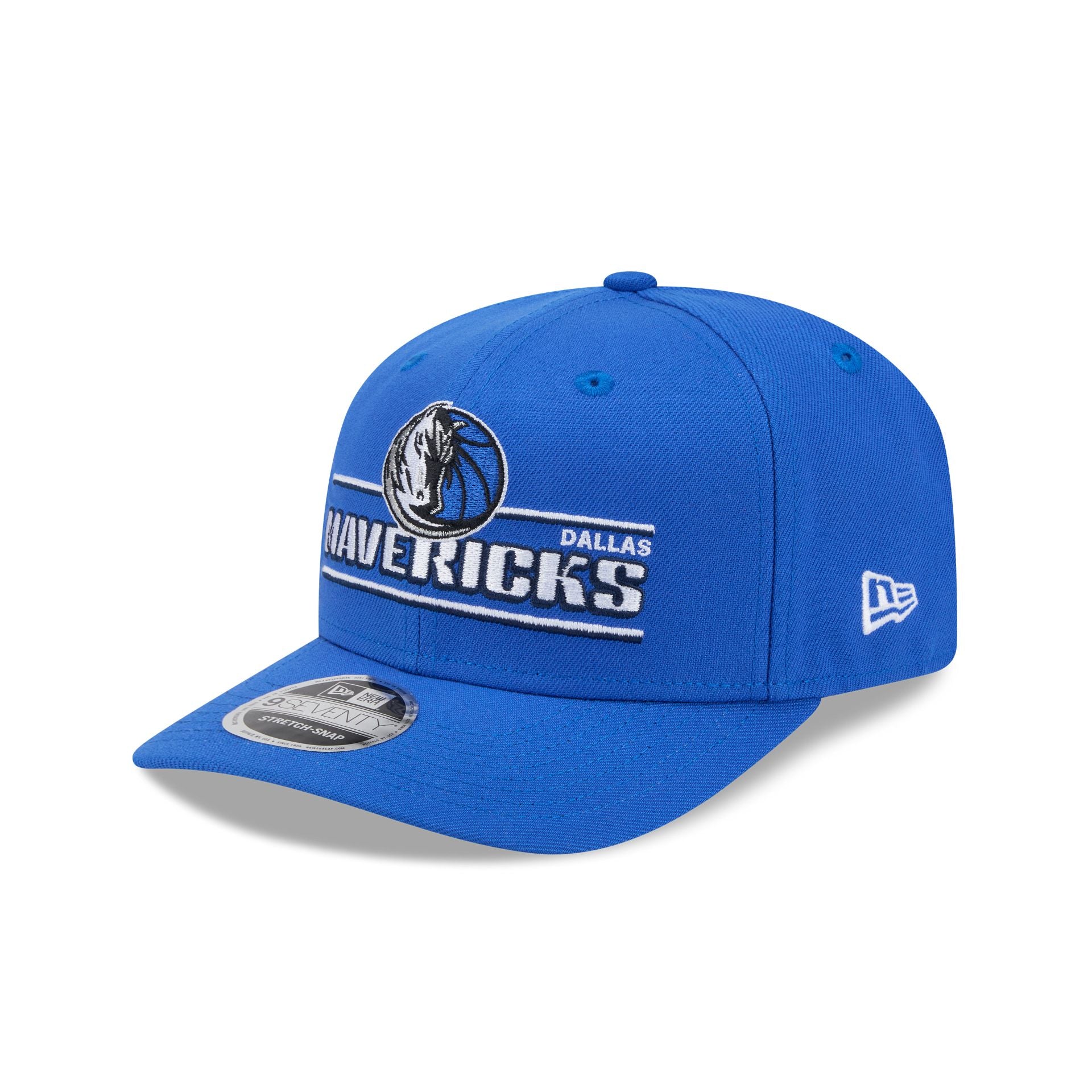 Dallas Mavericks Stated 9SEVENTY Stretch-Snap Hat