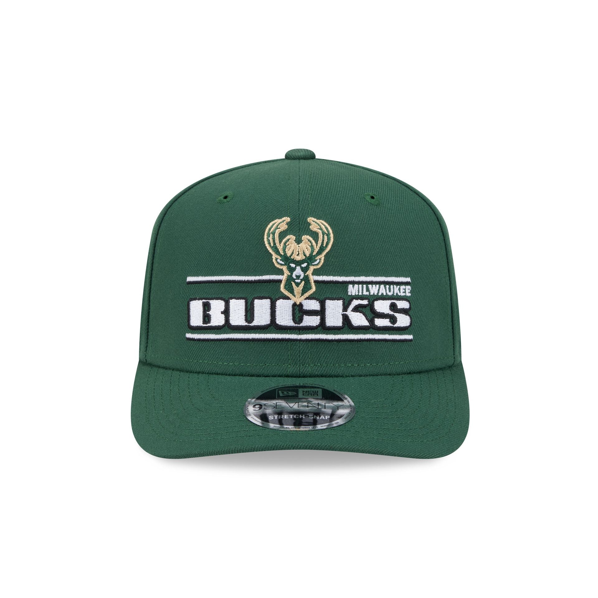 Milwaukee Bucks Stated 9SEVENTY Stretch-Snap Hat - Image 2