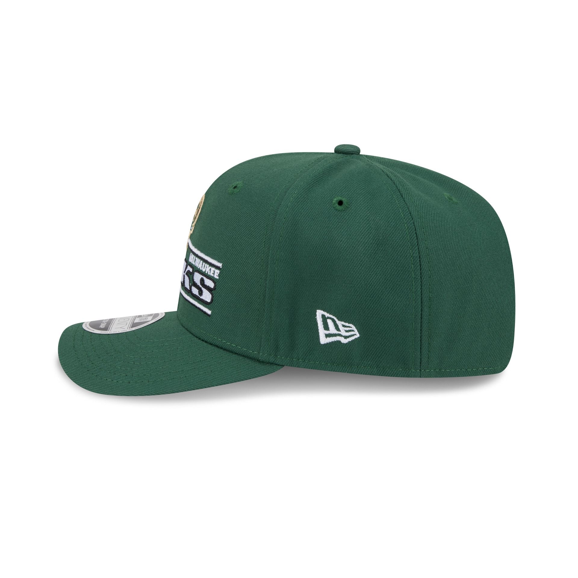 Milwaukee Bucks Stated 9SEVENTY Stretch-Snap Hat - Image 4