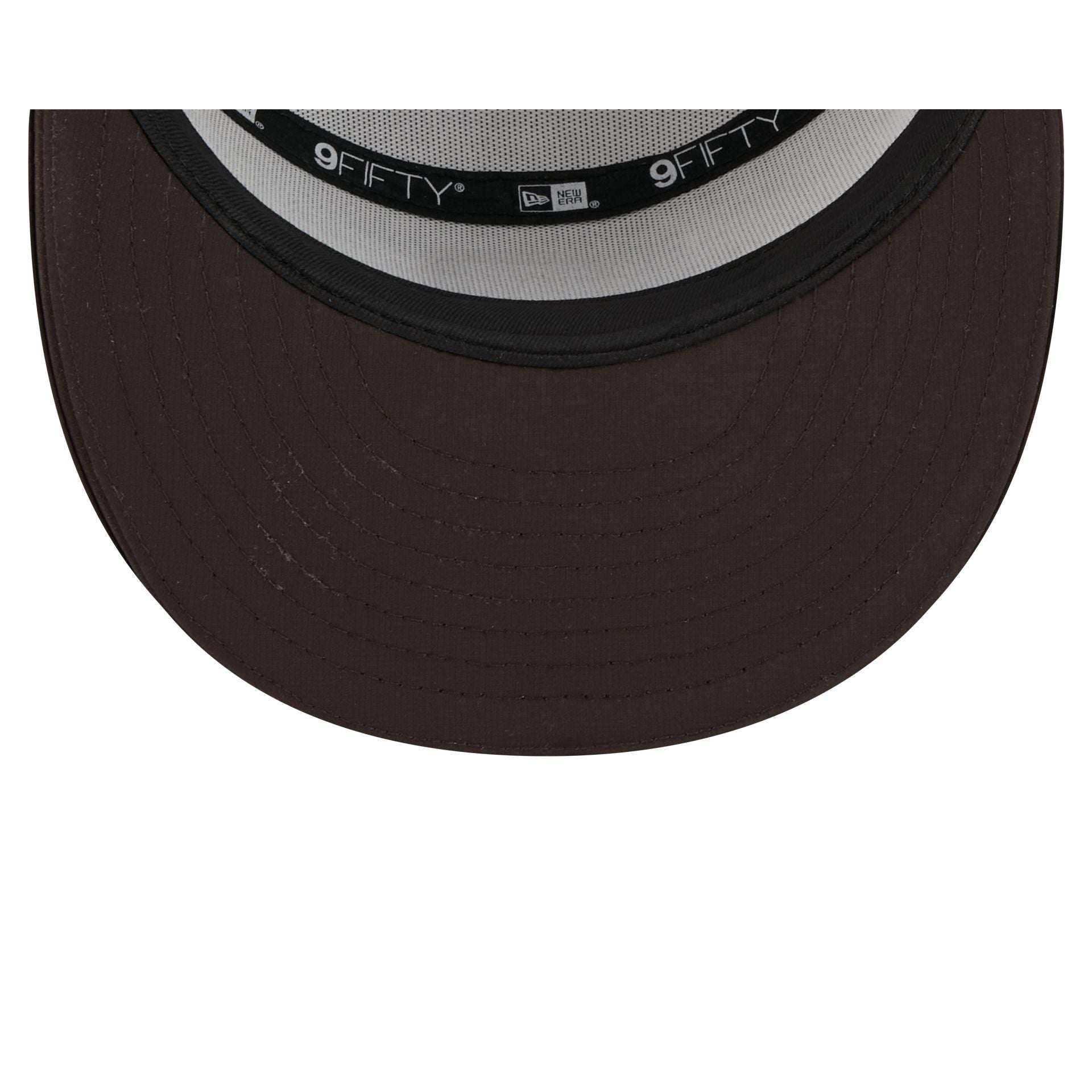 Cleveland Browns 2025 Training Split Panel 9FIFTY Snapback Hat - Image 7