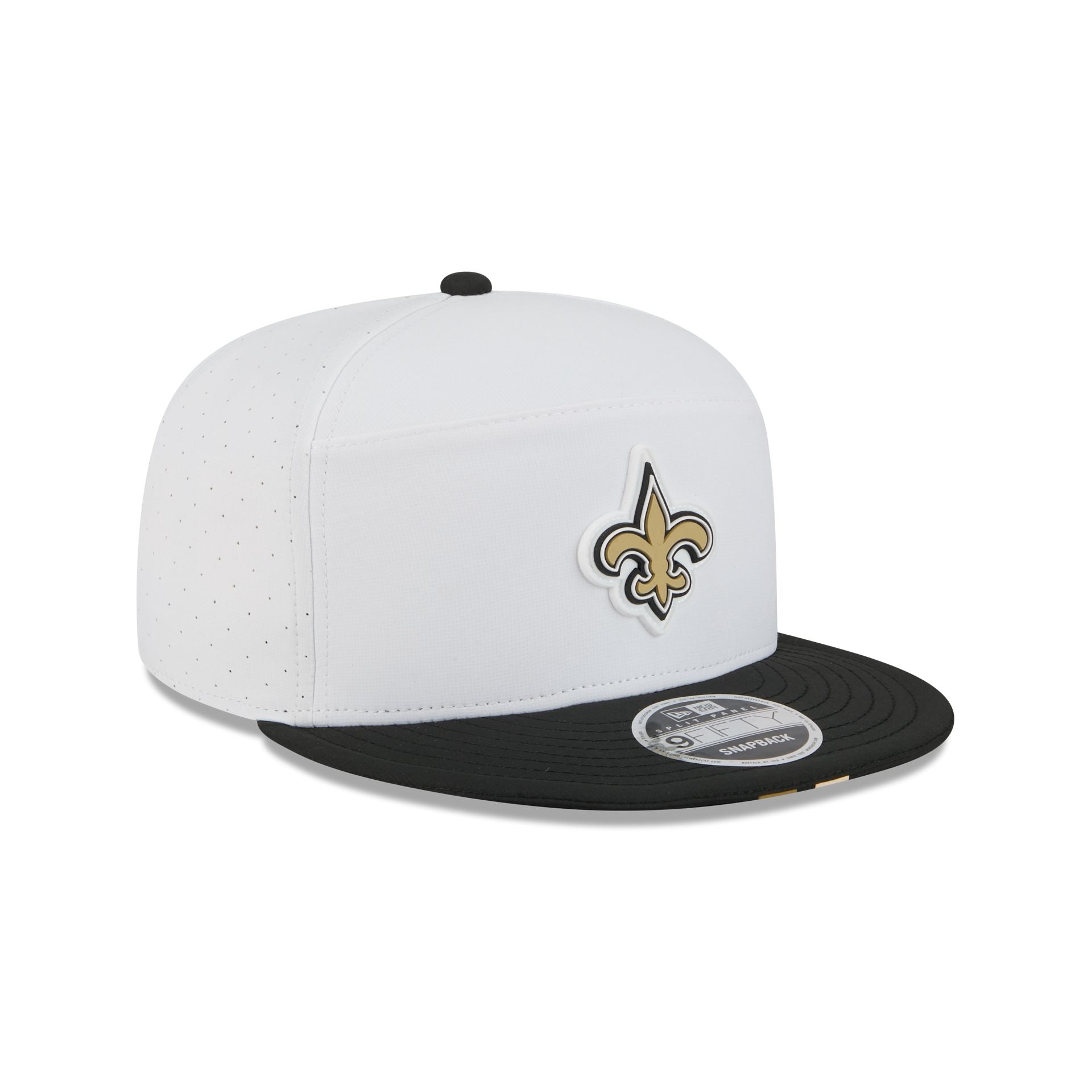 New Orleans Saints 2025 Training Split Panel 9FIFTY Snapback Hat - Image 3