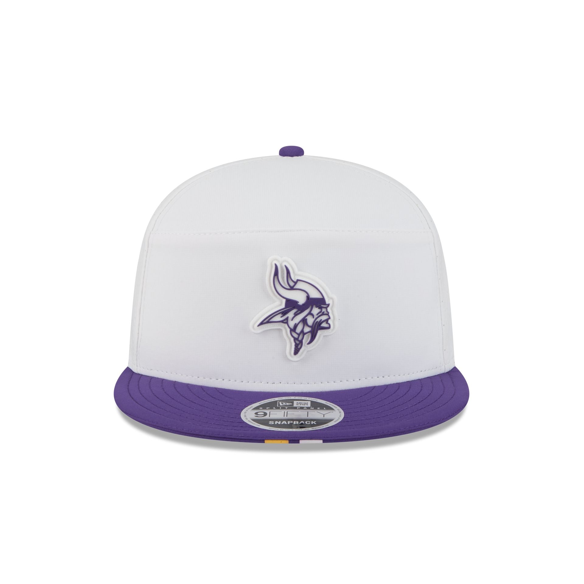 Minnesota Vikings 2025 Training Split Panel 9FIFTY Snapback Hat - Image 2