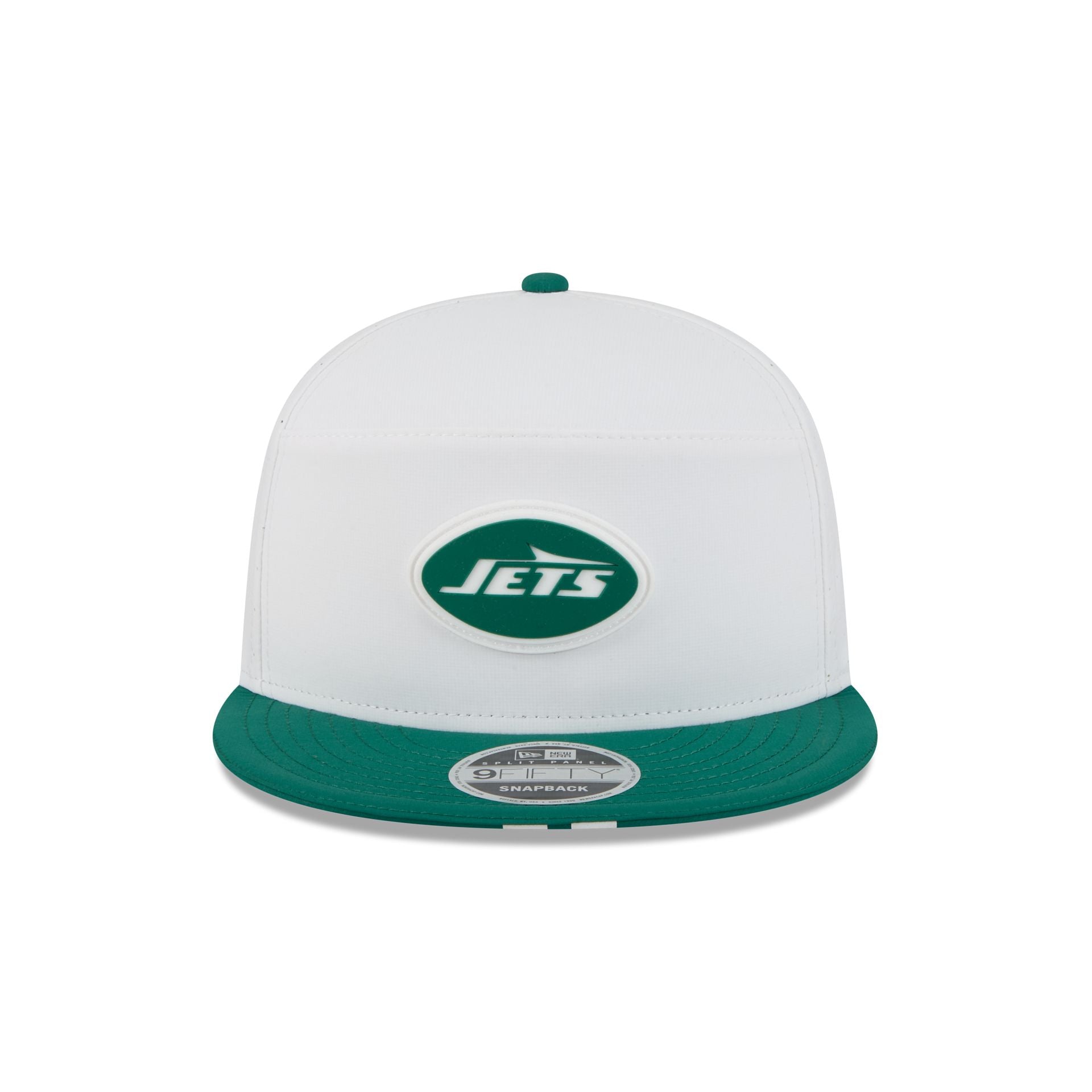 New York Jets 2025 Training Split Panel 9FIFTY Snapback Hat - Image 9