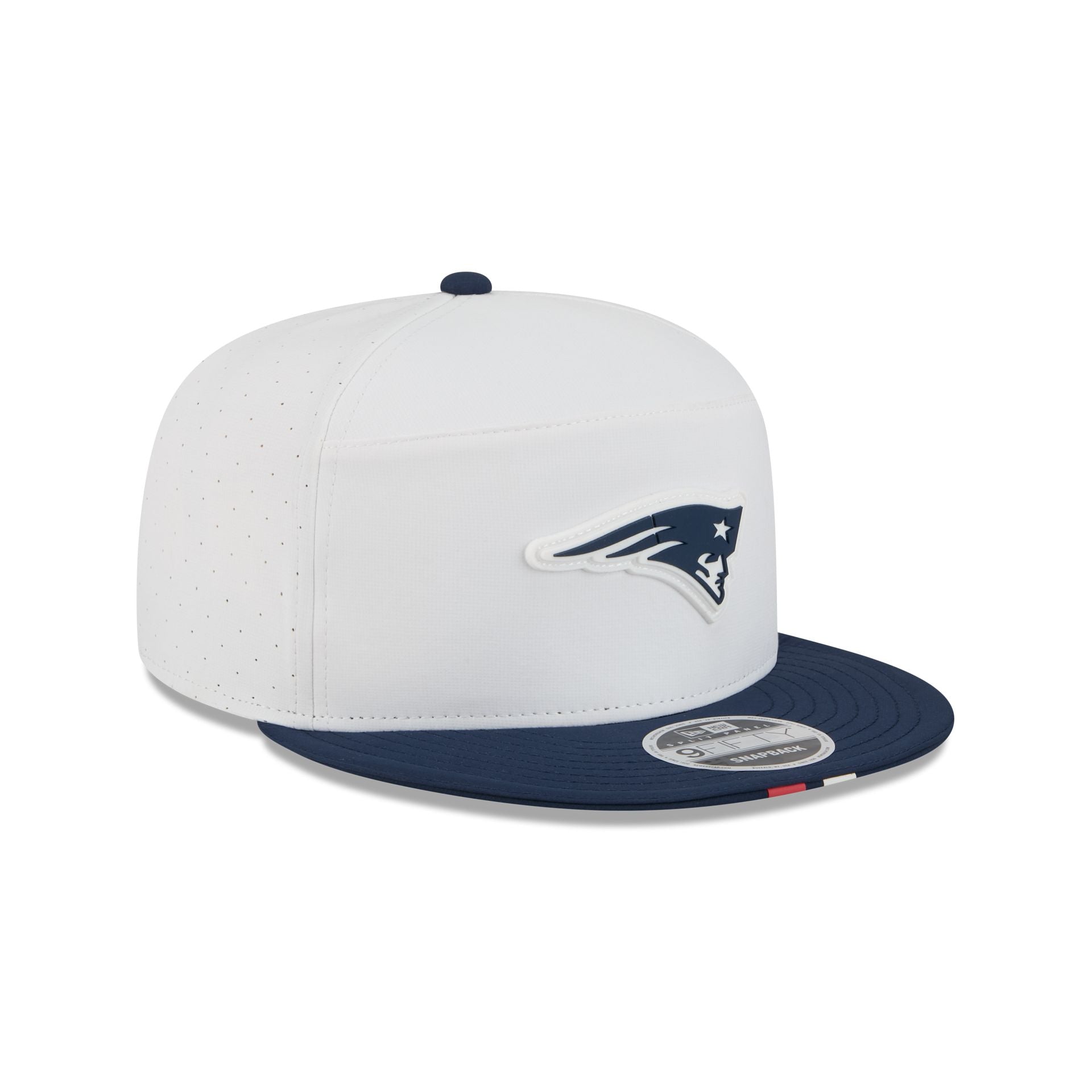 New England Patriots 2025 Training Split Panel 9FIFTY Snapback Hat - Image 3