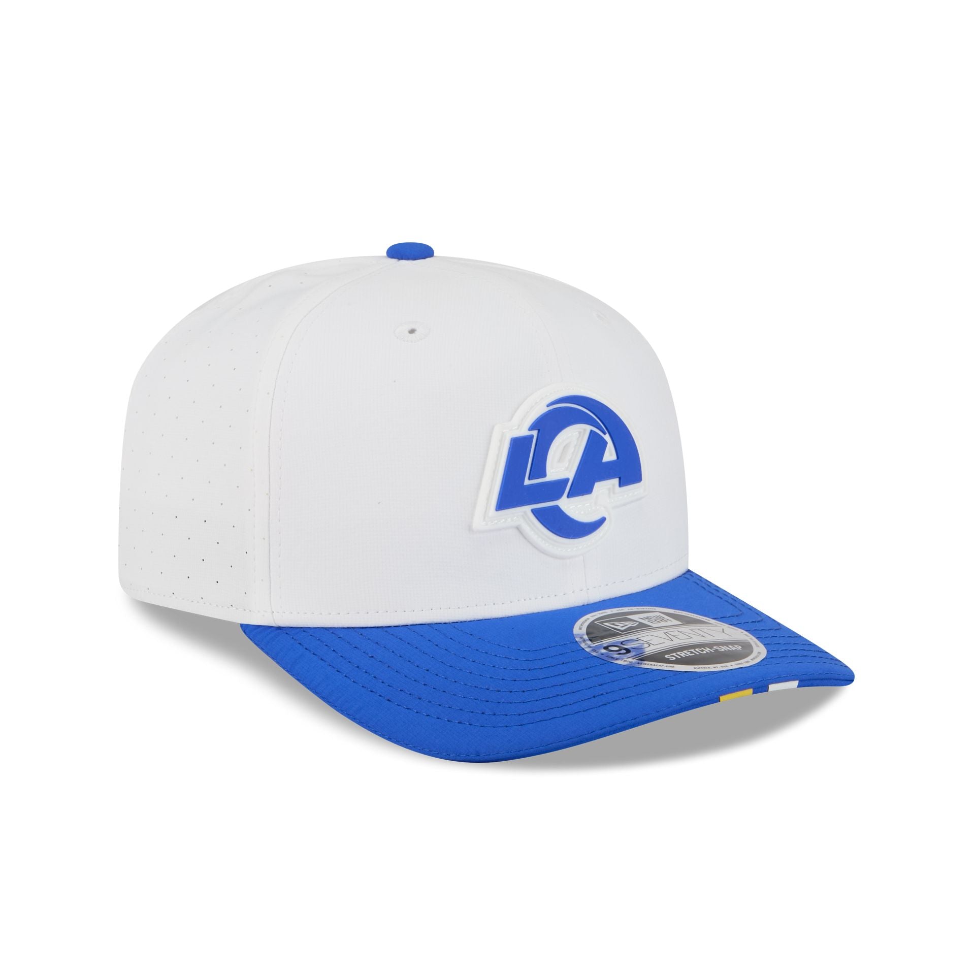 Los Angeles Rams 2025 Training 9SEVENTY Stretch-Snap Hat - Image 3