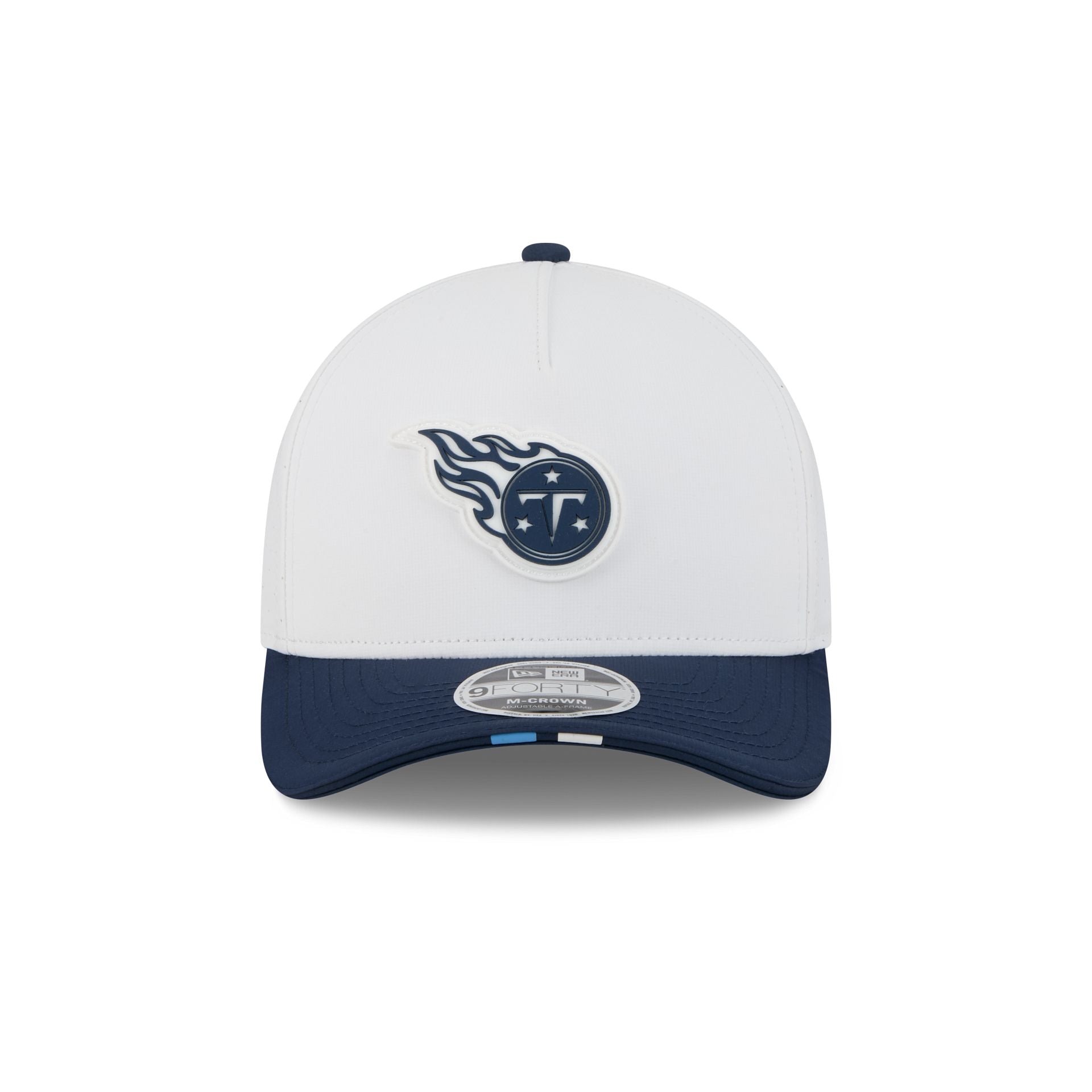Tennessee Titans 2025 Training 9FORTY M-Crown A-Frame Snapback Hat - Image 2