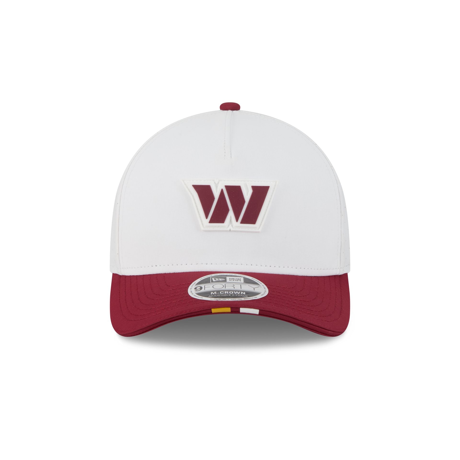 Washington Commanders 2025 Training 9FORTY M-Crown A-Frame Snapback Hat - Image 2