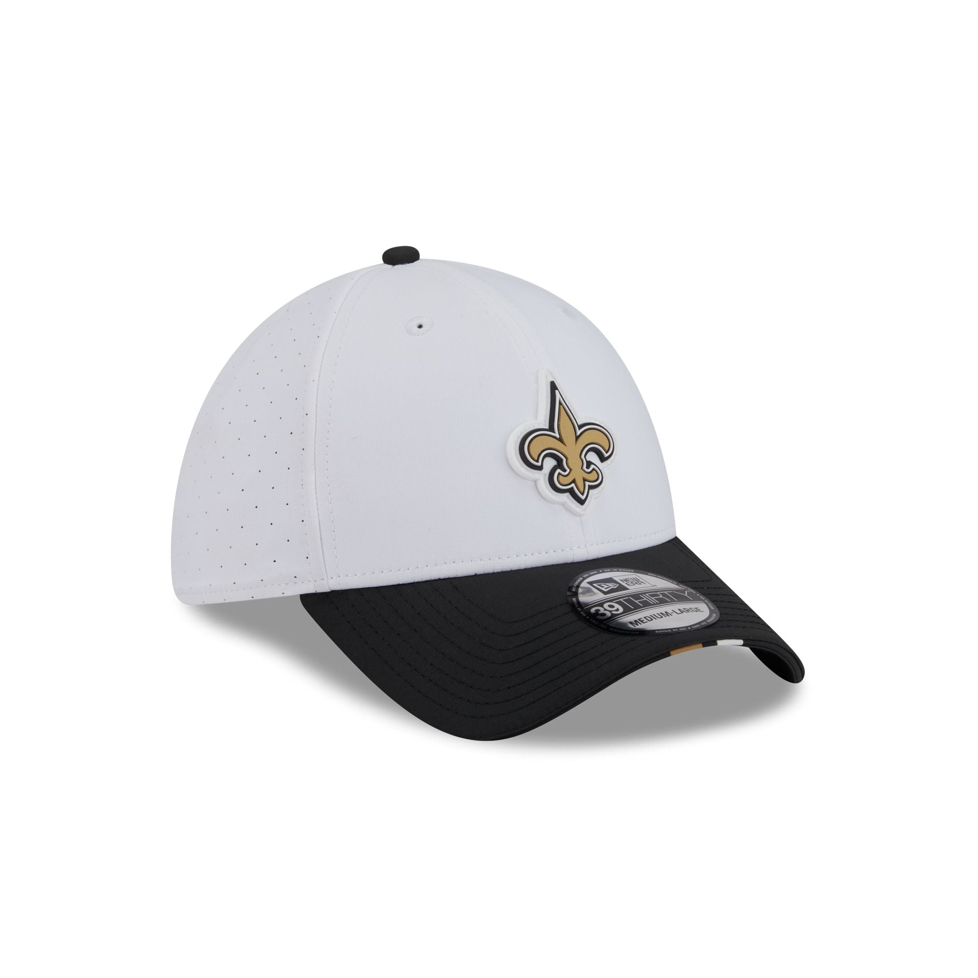New Orleans Saints 2025 Training 39THIRTY Stretch Fit Hat - Image 3