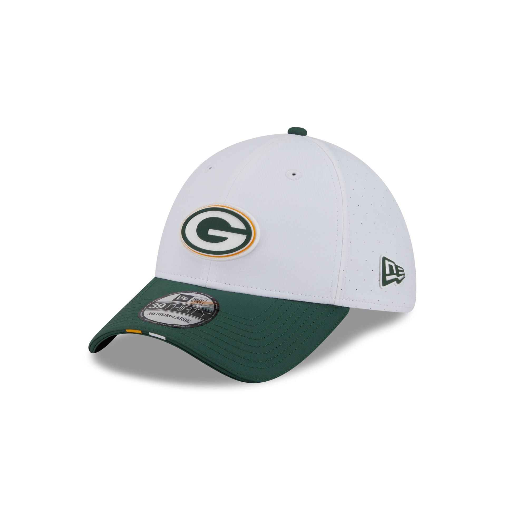 Green Bay Packers 2025 Training 39THIRTY Stretch Fit Hat