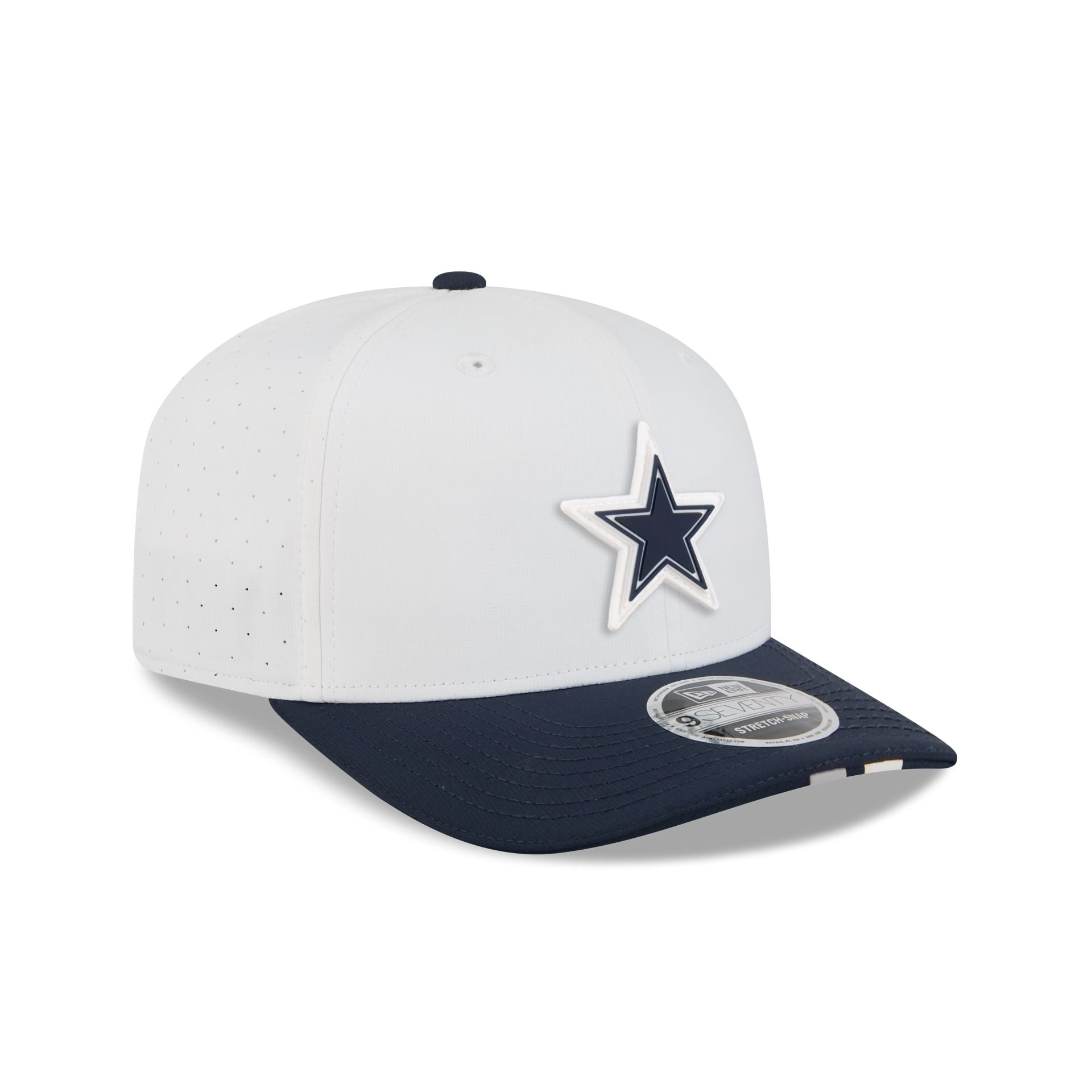 Dallas Cowboys 2025 Training 9SEVENTY Stretch-Snap Hat - Image 3