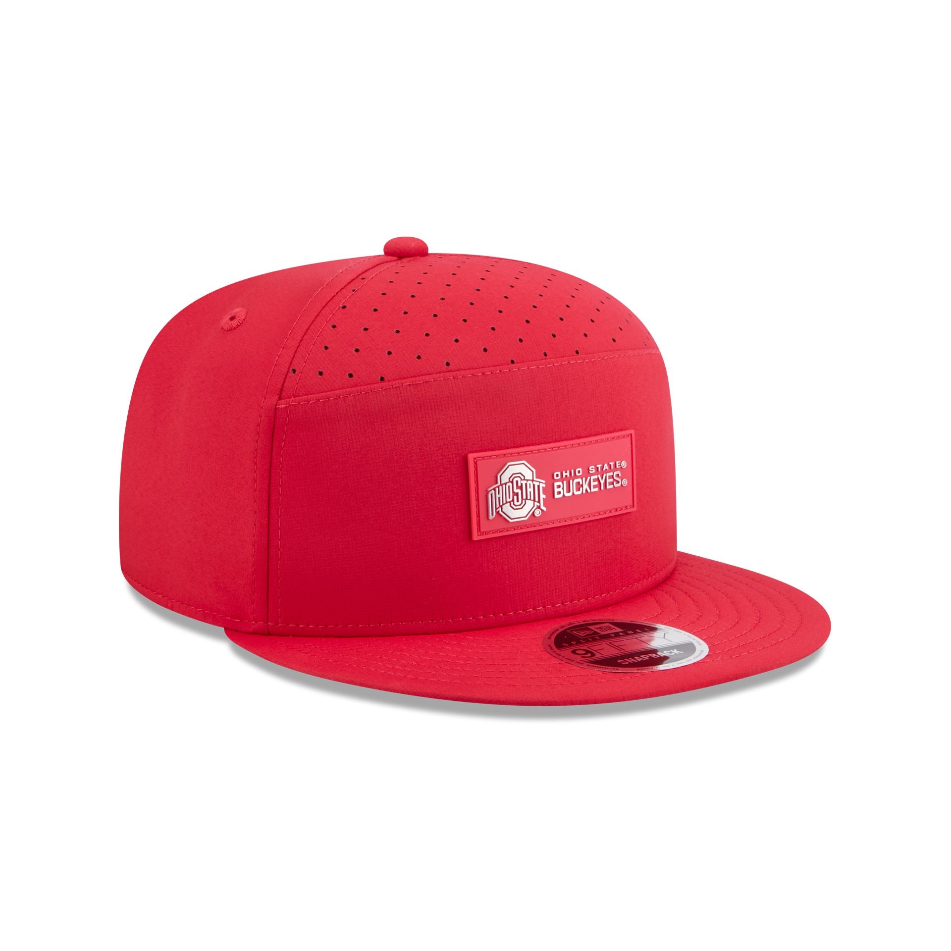 Ohio State Buckeyes Hot Weather Split Panel 9FIFTY Snapback Hat - Image 3