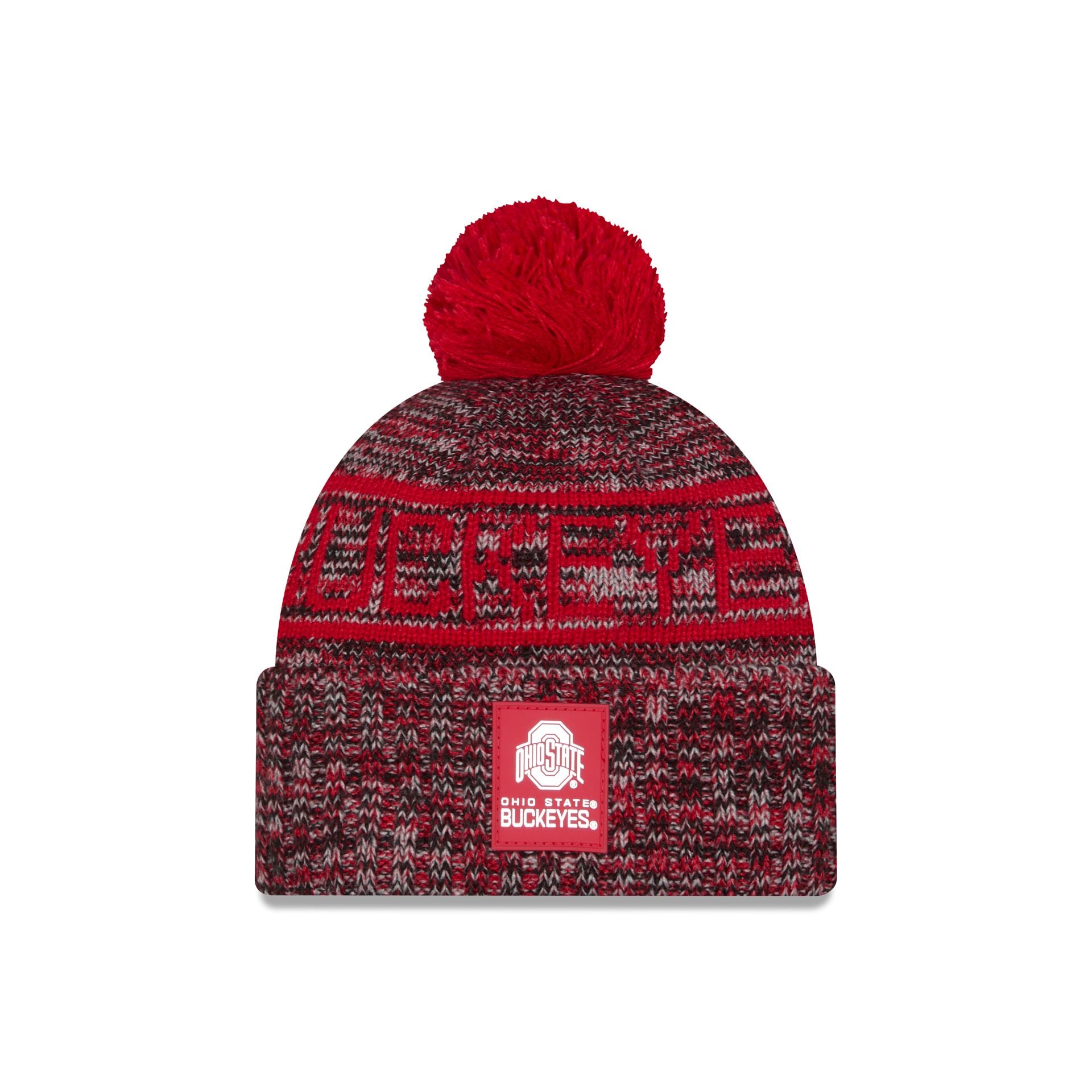 Ohio State Buckeyes Cold Weather Pom Knit Hat