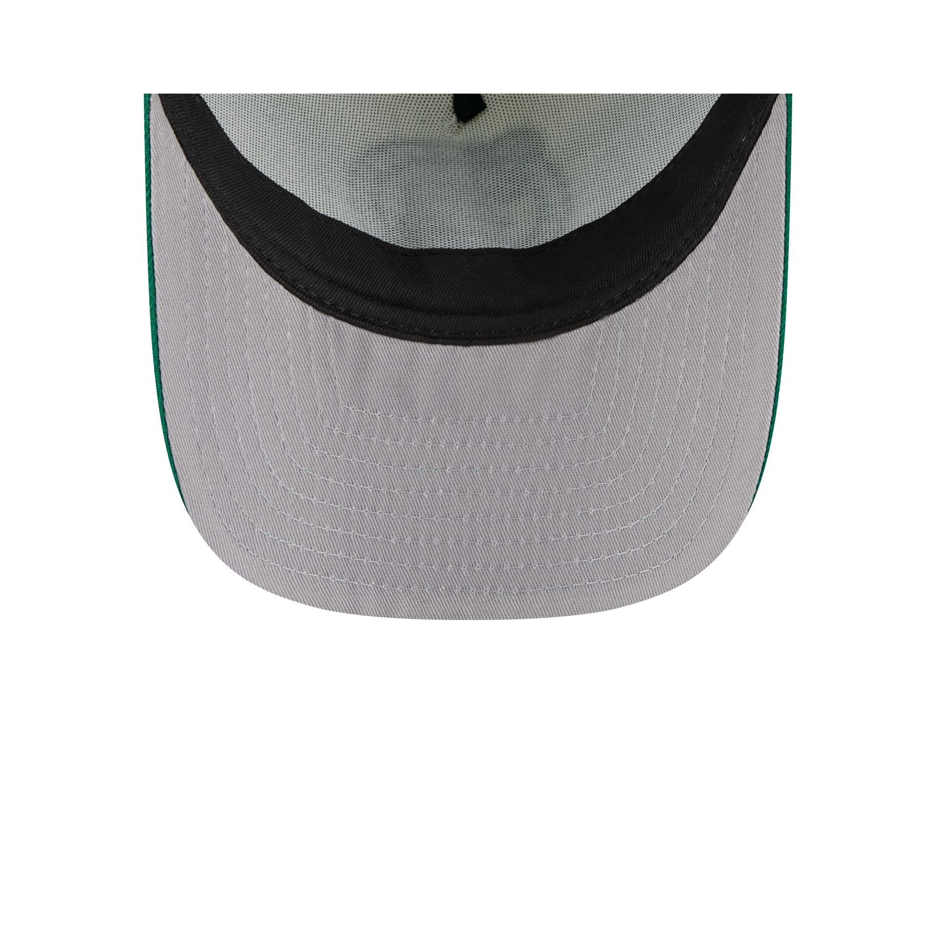 Boston Celtics Banner 9FIFTY A-Frame Trucker Hat - Image 7