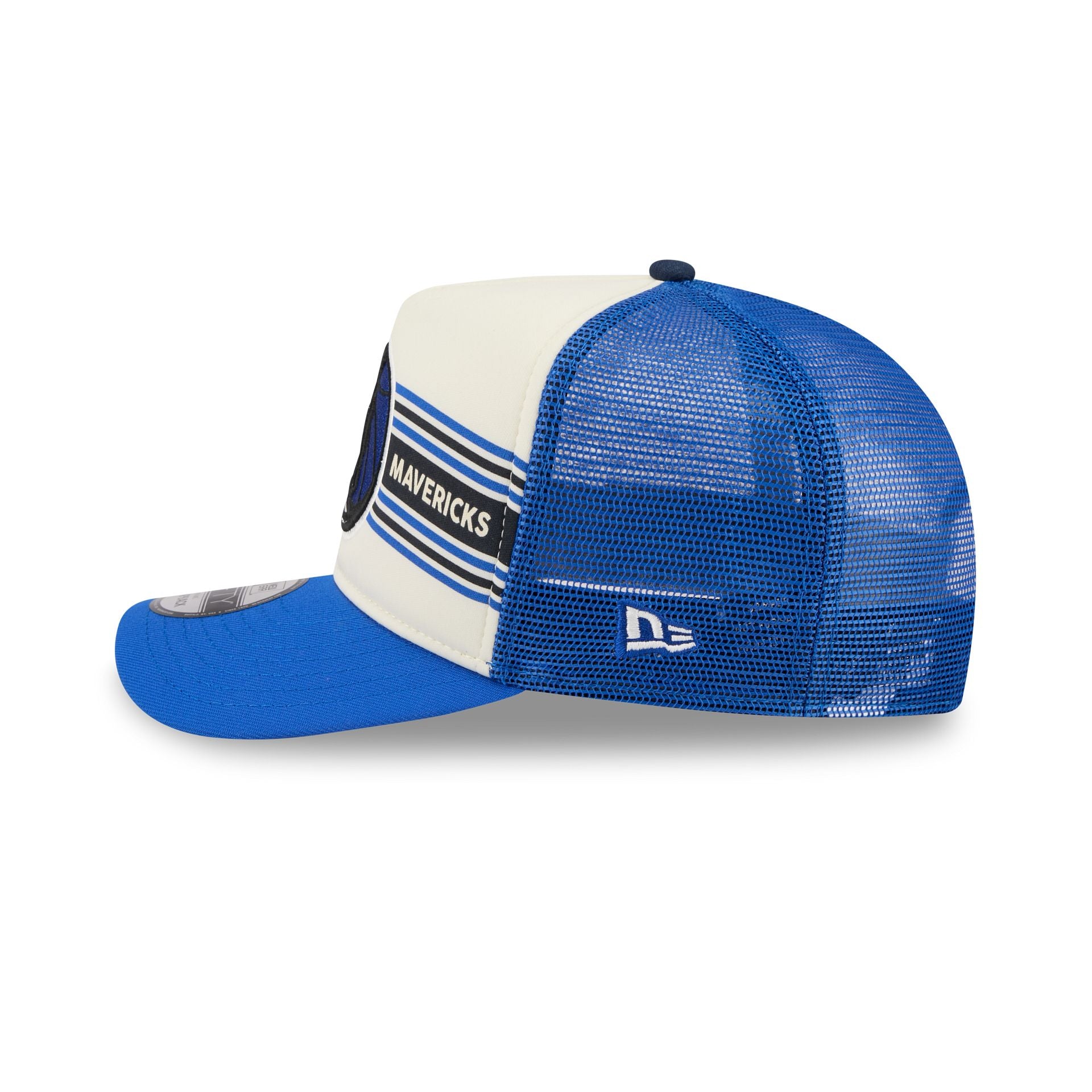 Dallas Mavericks Banner 9FIFTY A-Frame Trucker Hat - Image 4