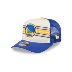 Golden State Warriors Banner 9FIFTY A-Frame Trucker Hat
