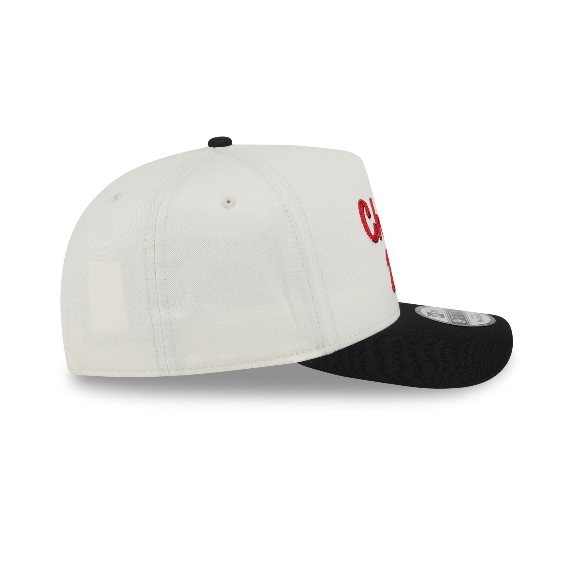 Chicago Bulls Chainstitch 9FIFTY A-Frame Snapback Hat - Image 5