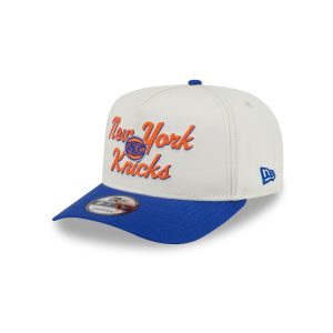 New York Knicks Chainstitch 9FIFTY A-Frame Snapback Hat