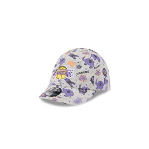 Los Angeles Lakers Kids Animal 9TWENTY Adjustable Hat