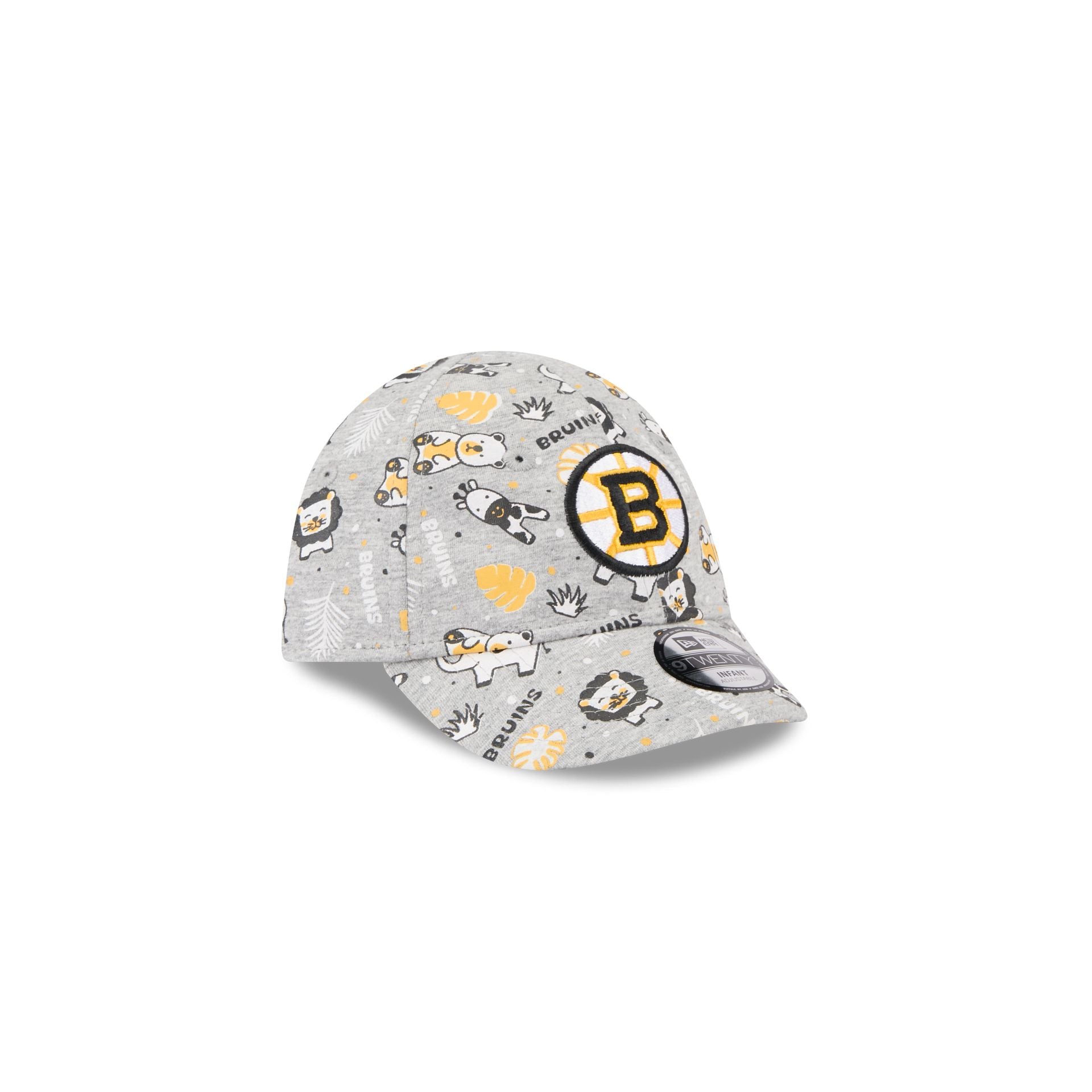 Boston Bruins Kids Animal 9TWENTY Adjustable Hat - Image 3