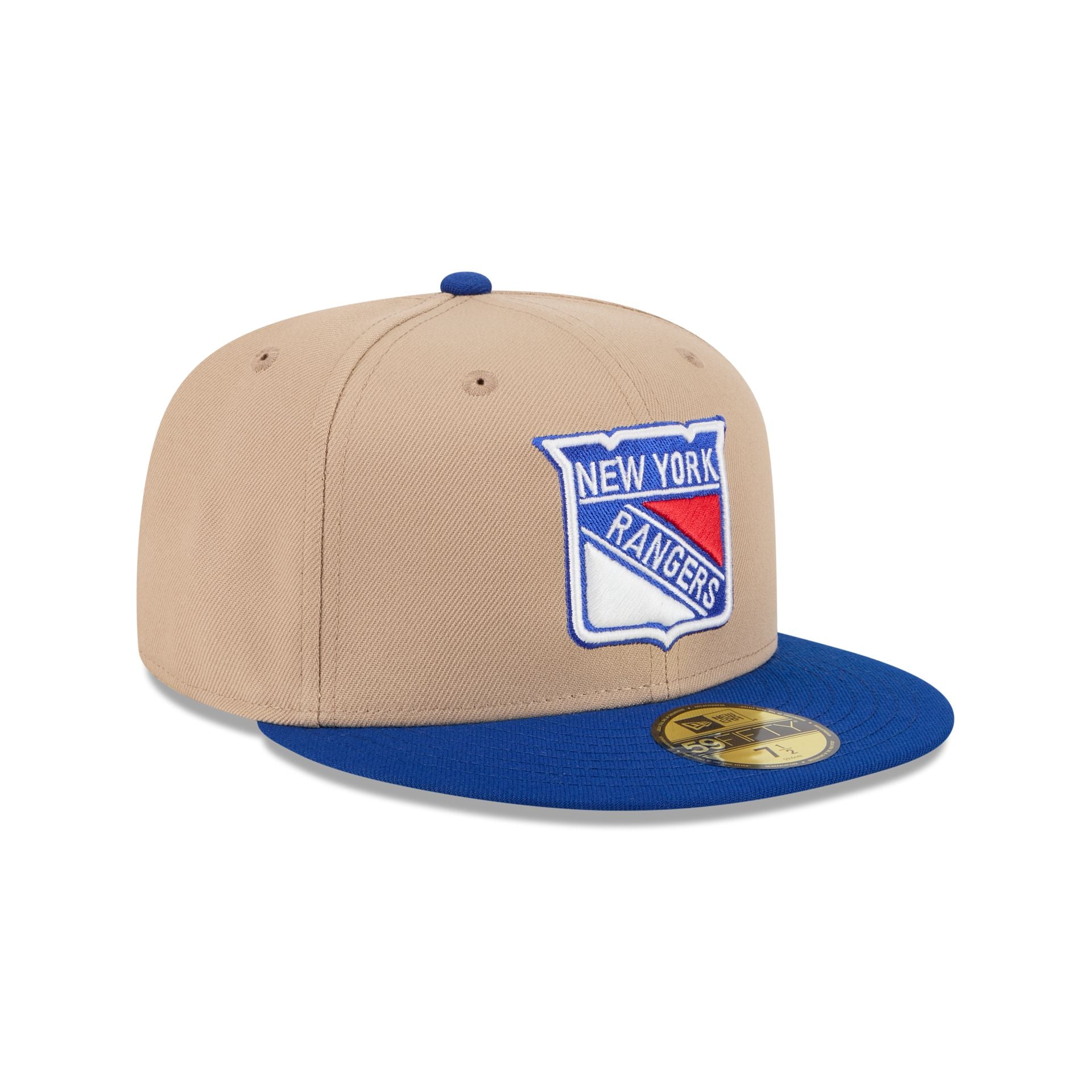 New York Rangers Camel 59FIFTY Fitted Hat - Image 3