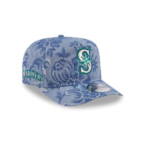 Seattle Mariners Denim Jacquard Golfer Hat