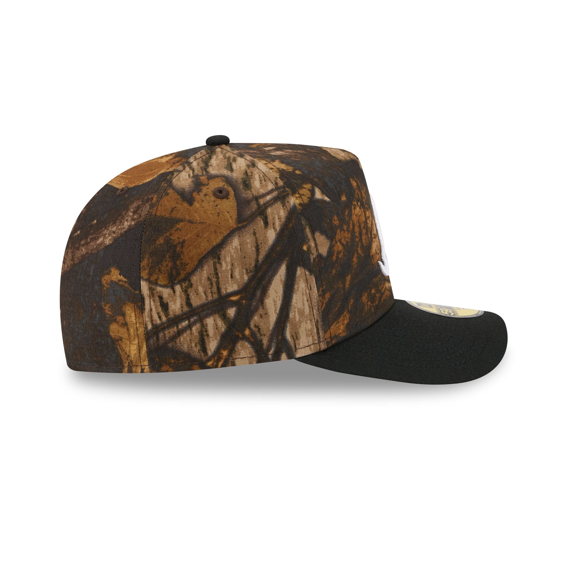 Atlanta Braves Ripstop Camo 59FIFTY A-Frame Fitted Hat - Image 5
