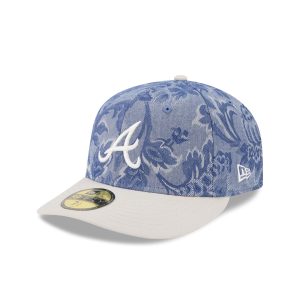 Atlanta Braves Two-Tone Denim 59FIFTY Fitted Hat