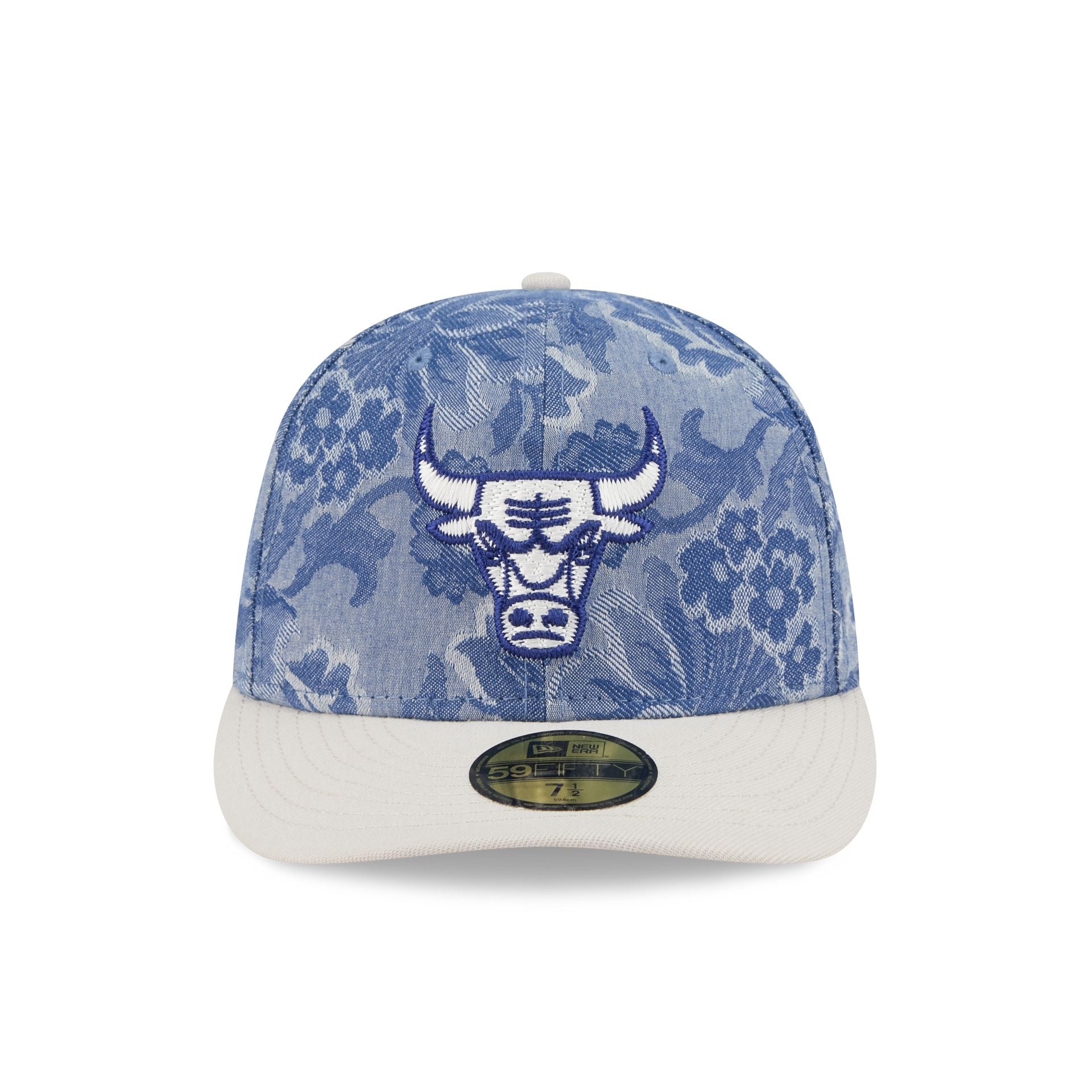 Chicago Bulls Two-Tone Denim 59FIFTY Fitted Hat - Image 2
