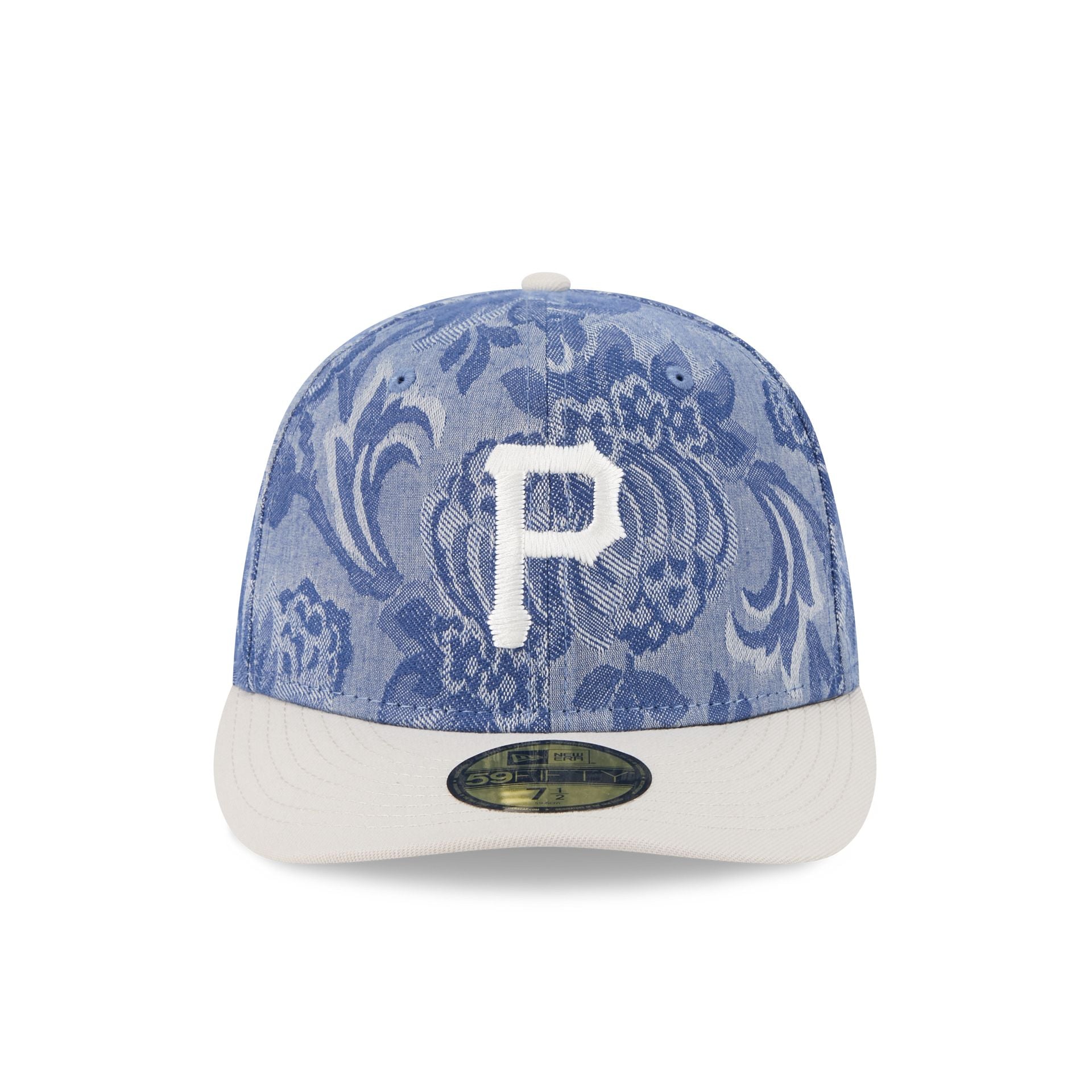 Pittsburgh Pirates Two-Tone Denim 59FIFTY Fitted Hat - Image 2