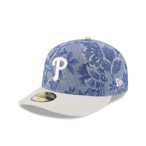 Philadelphia Phillies Two-Tone Denim 59FIFTY Fitted Hat