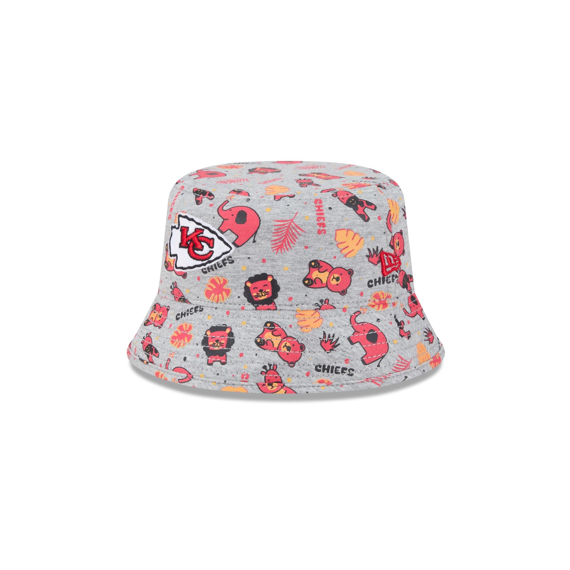 Kansas City Chiefs Kids Animal Bucket Hat - Image 2