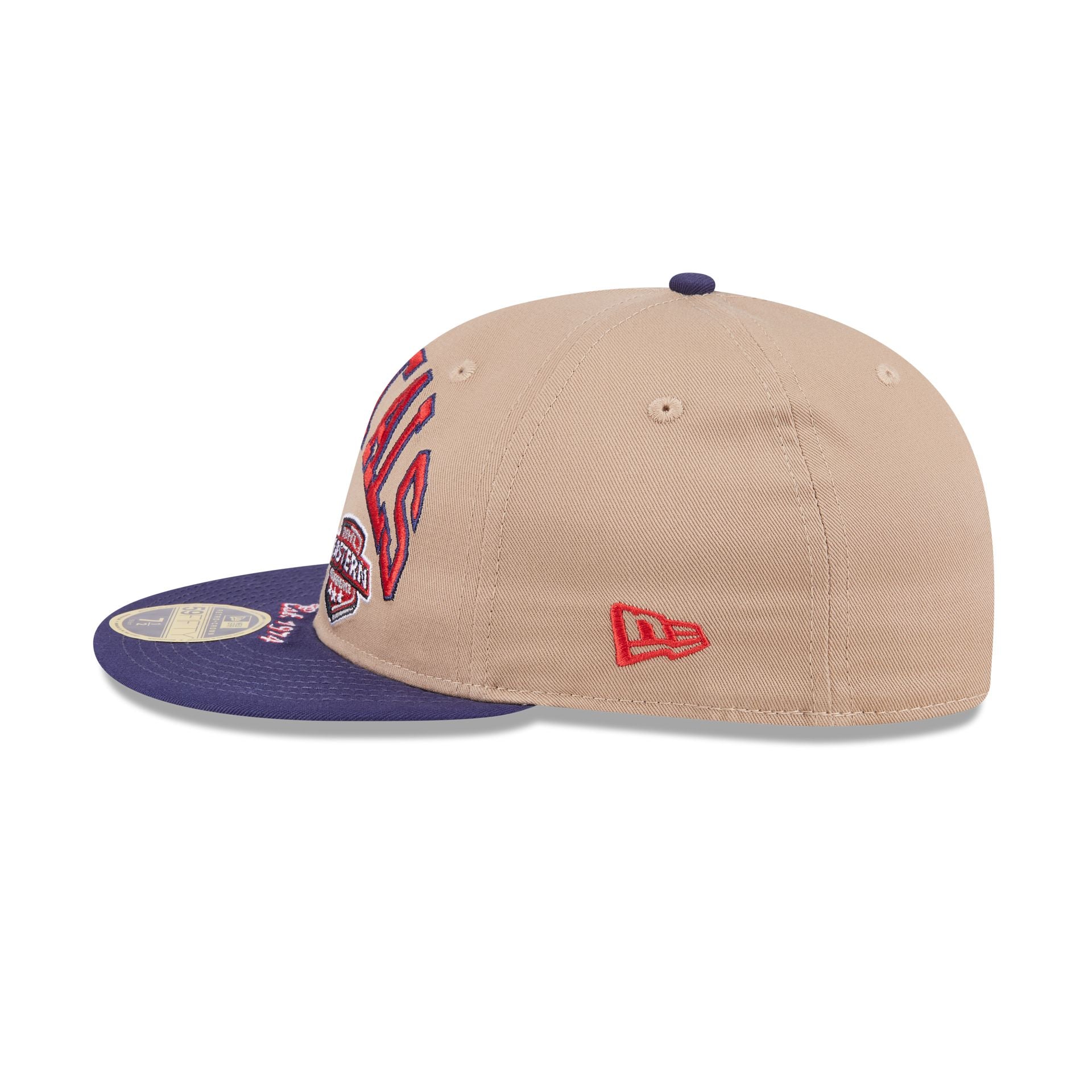 Washington Capitals Camel Retro Crown 59FIFTY Fitted Hat - Image 4