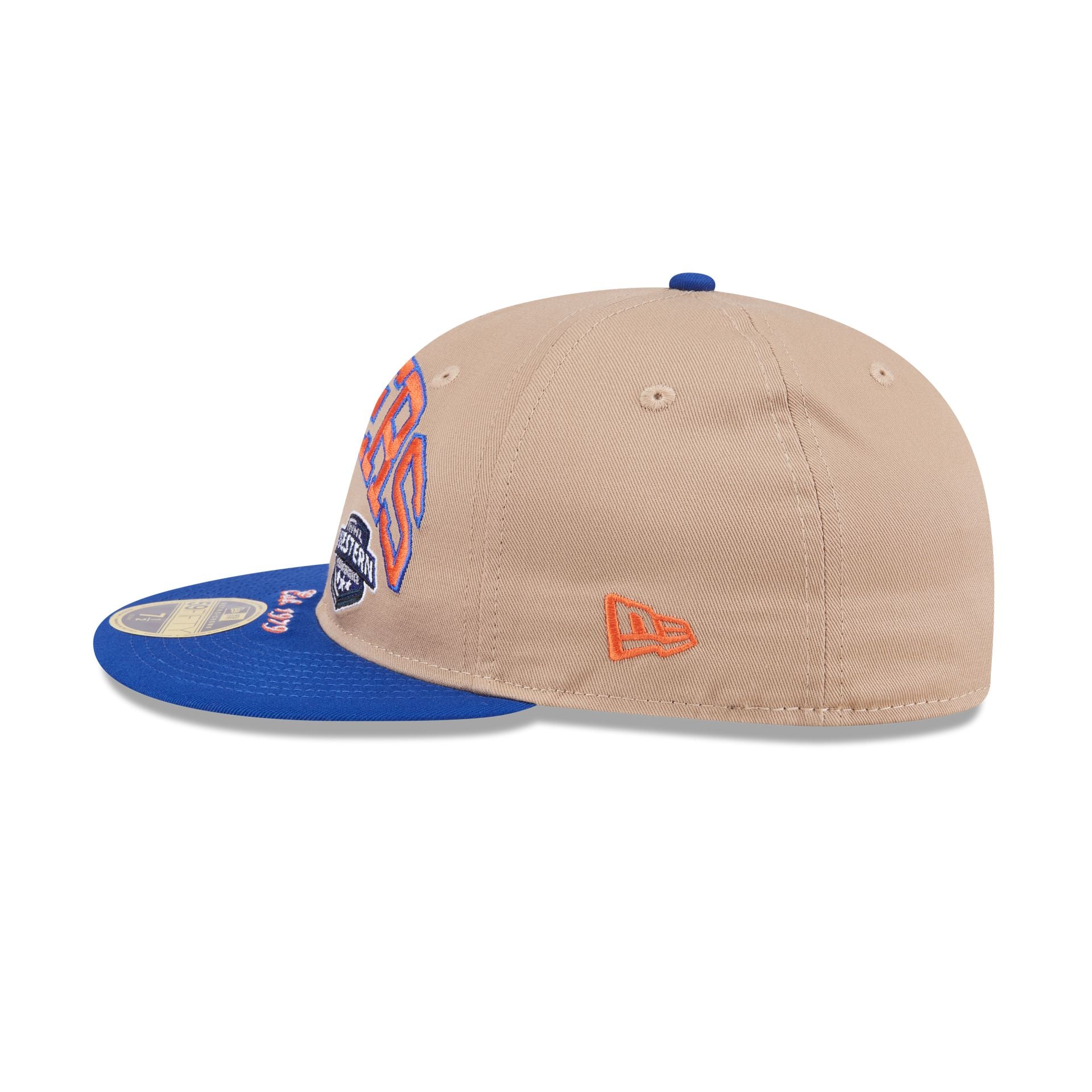 Edmonton Oilers Camel Retro Crown 59FIFTY Fitted Hat - Image 4