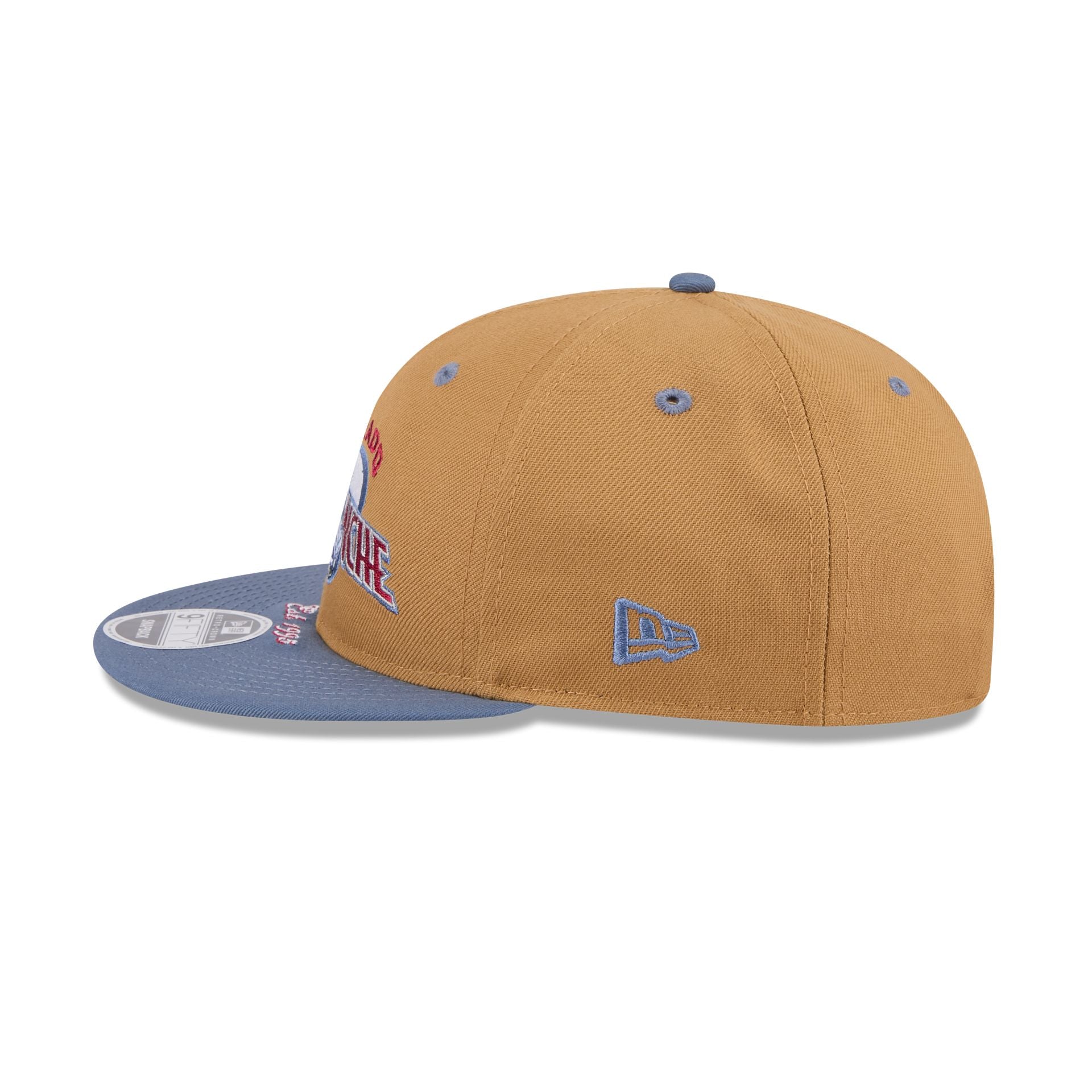 Colorado Avalanche Wheat Retro Crown 9FIFTY Snapback Hat - Image 4