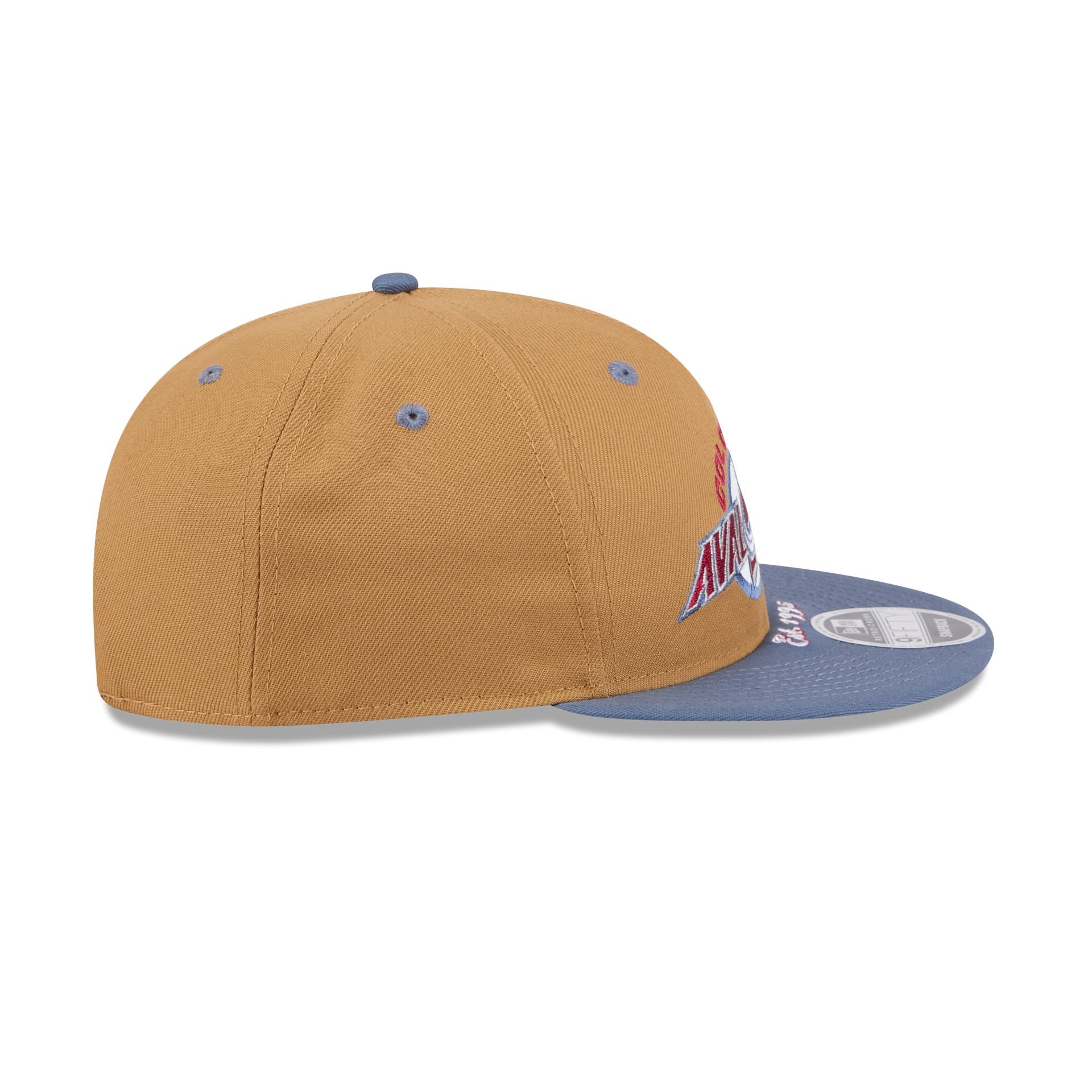 Colorado Avalanche Wheat Retro Crown 9FIFTY Snapback Hat - Image 5