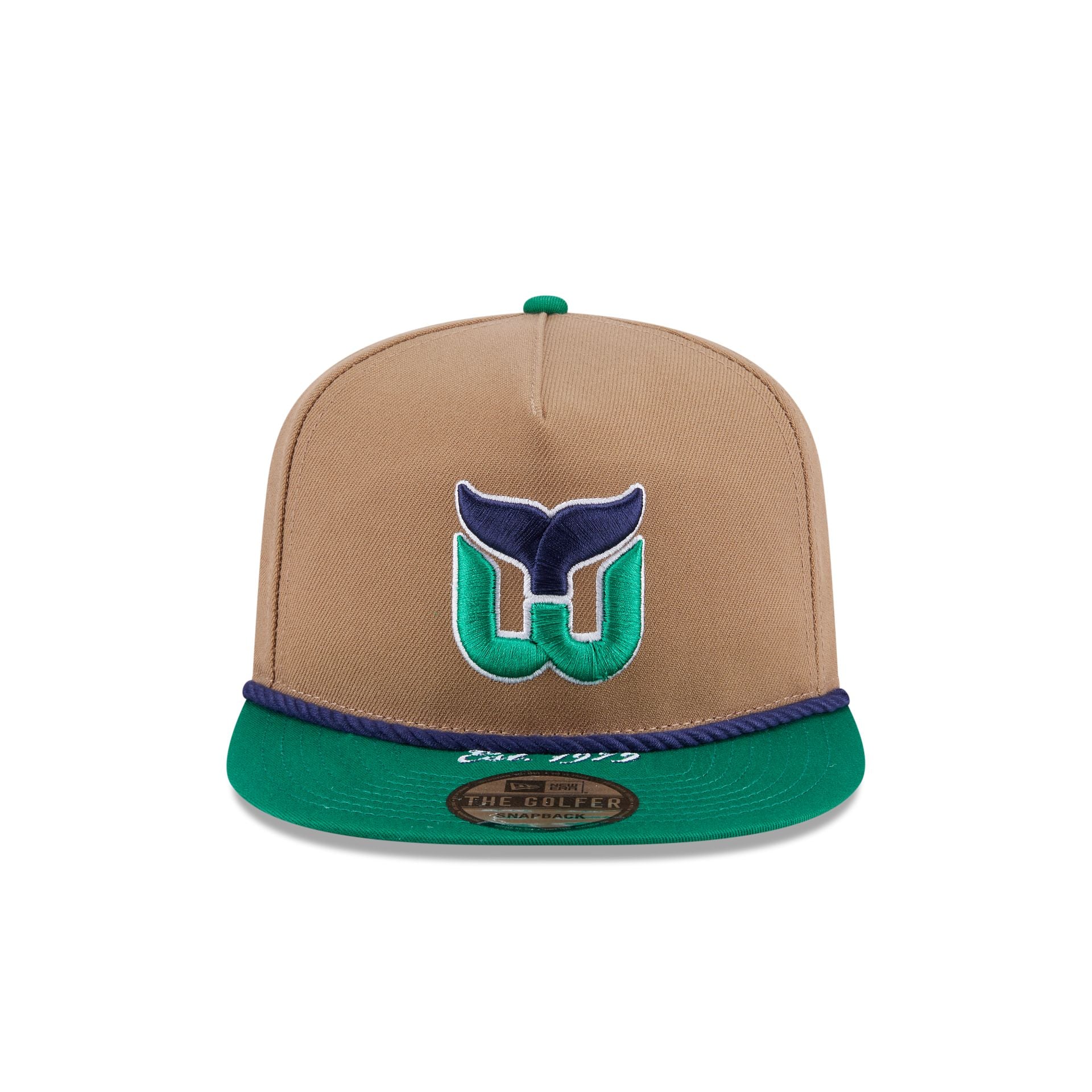 Hartford Whalers Khaki Rope Golfer Hat - Image 2