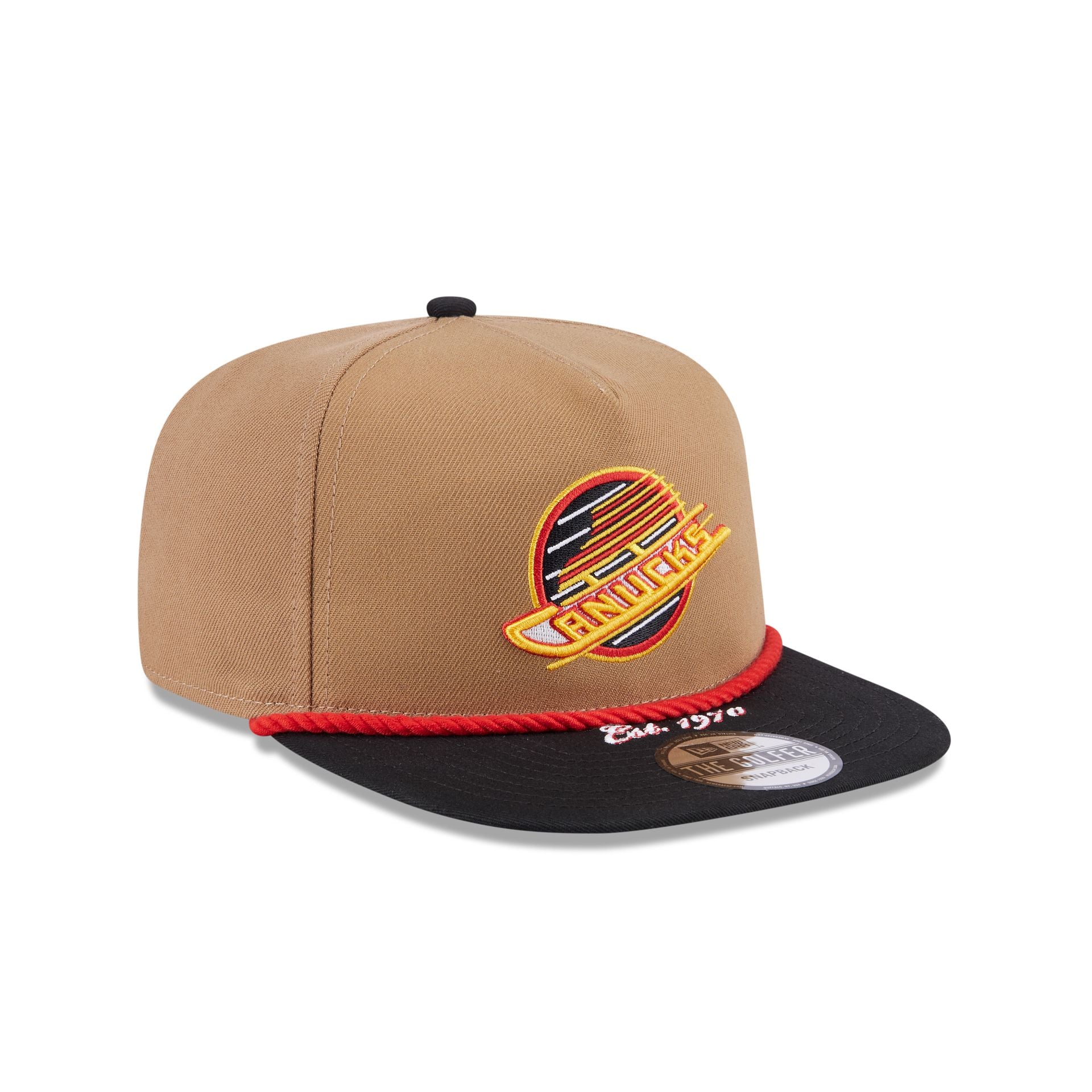 Vancouver Canucks Khaki Rope Golfer Hat - Image 3