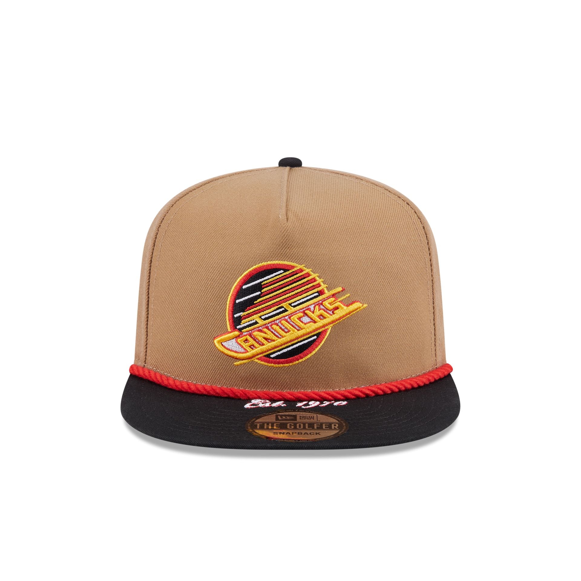 Vancouver Canucks Khaki Rope Golfer Hat - Image 2