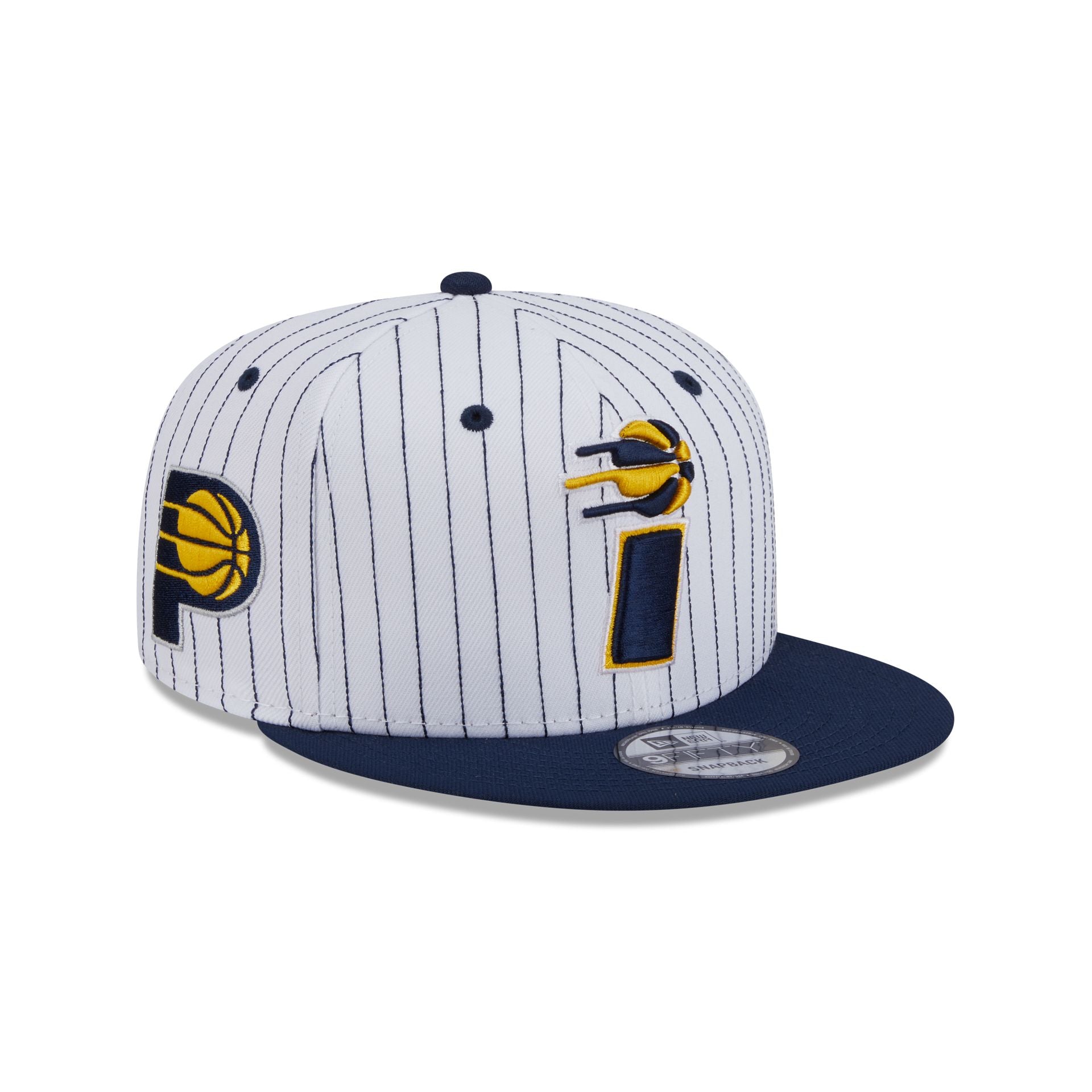 Indiana Pacers Deceptor Pinstripe 9FIFTY Snapback Hat