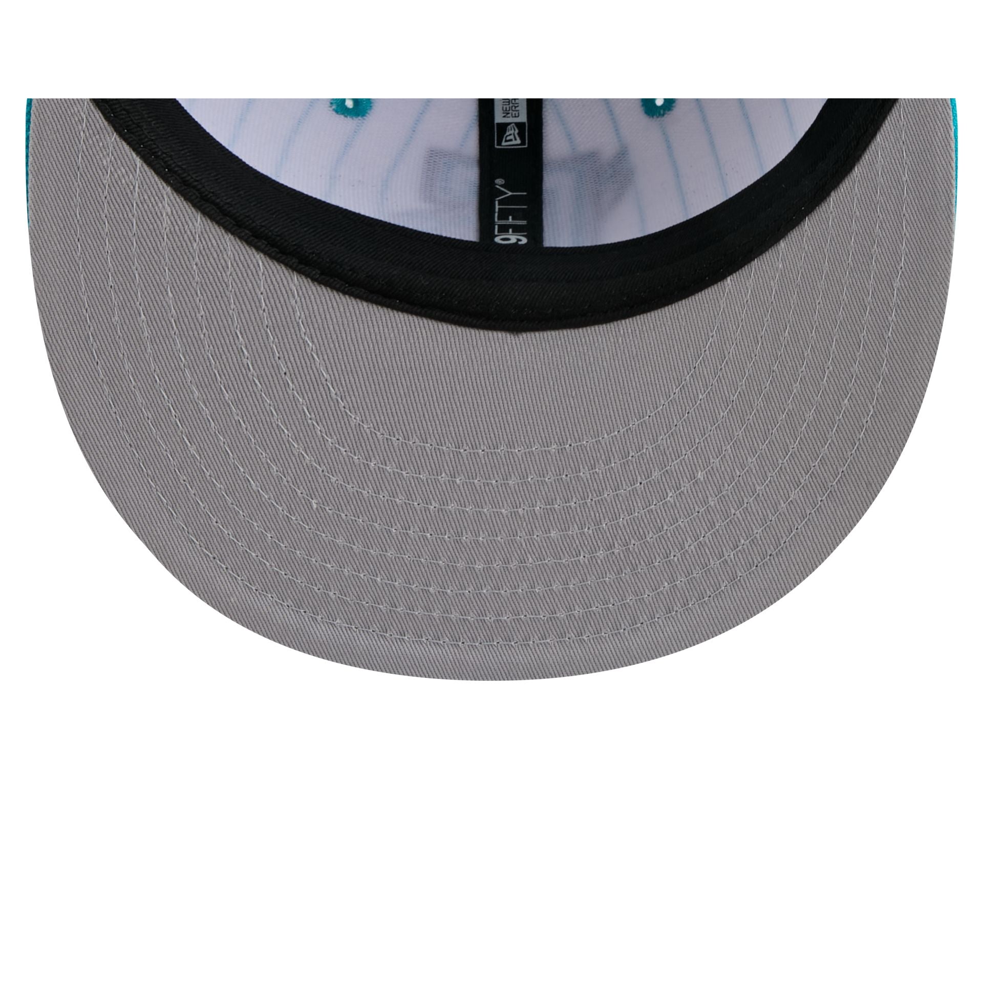 Charlotte Hornets Deceptor Pinstripe 9FIFTY Snapback Hat - Image 7