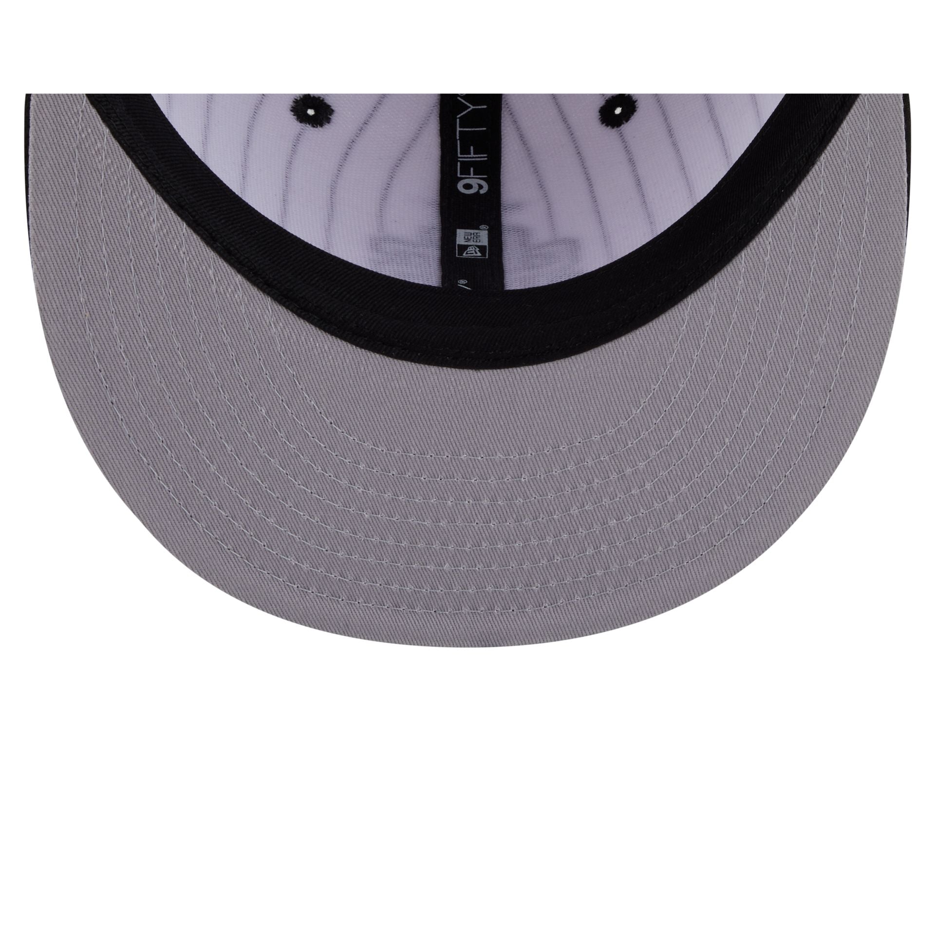 San Antonio Spurs Deceptor Pinstripe 9FIFTY Snapback Hat - Image 7