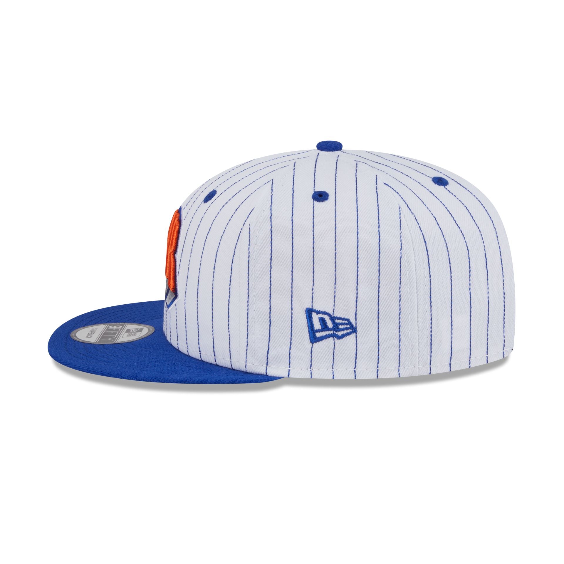 New York Knicks Deceptor Pinstripe 9FIFTY Snapback Hat - Image 5