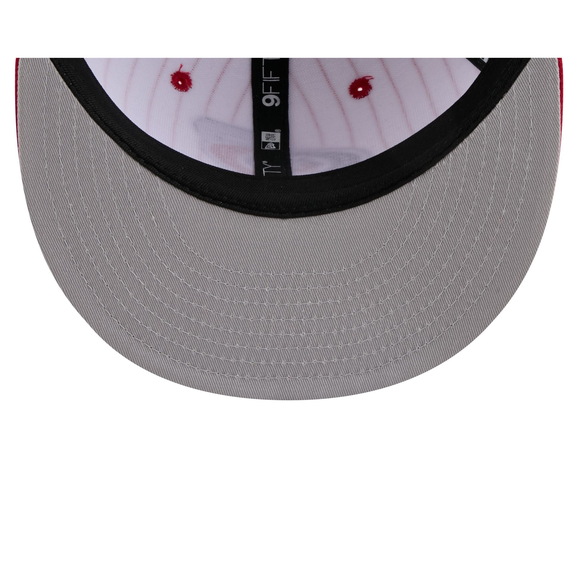 Carolina Hurricanes Deceptor Pinstripe 9FIFTY Snapback Hat - Image 7
