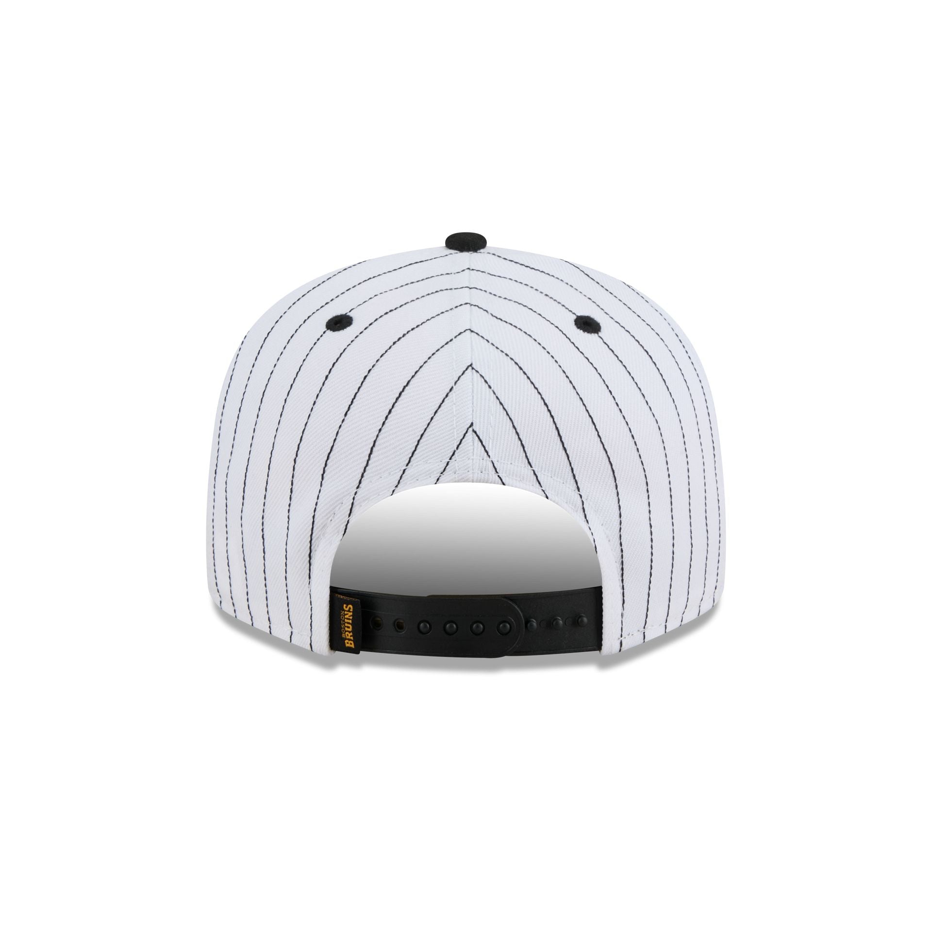 Boston Bruins Deceptor Pinstripe 9FIFTY Snapback Hat - Image 6