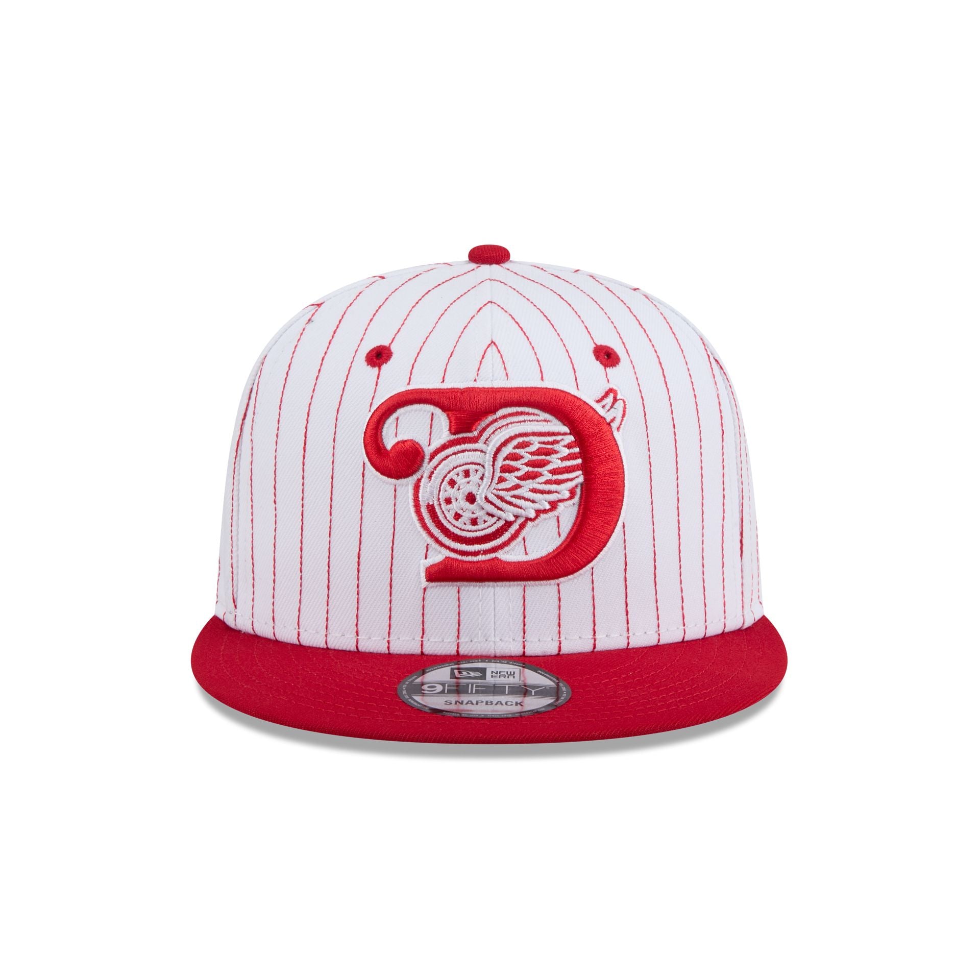 Detroit Red Wings Deceptor Pinstripe 9FIFTY Snapback Hat - Image 2