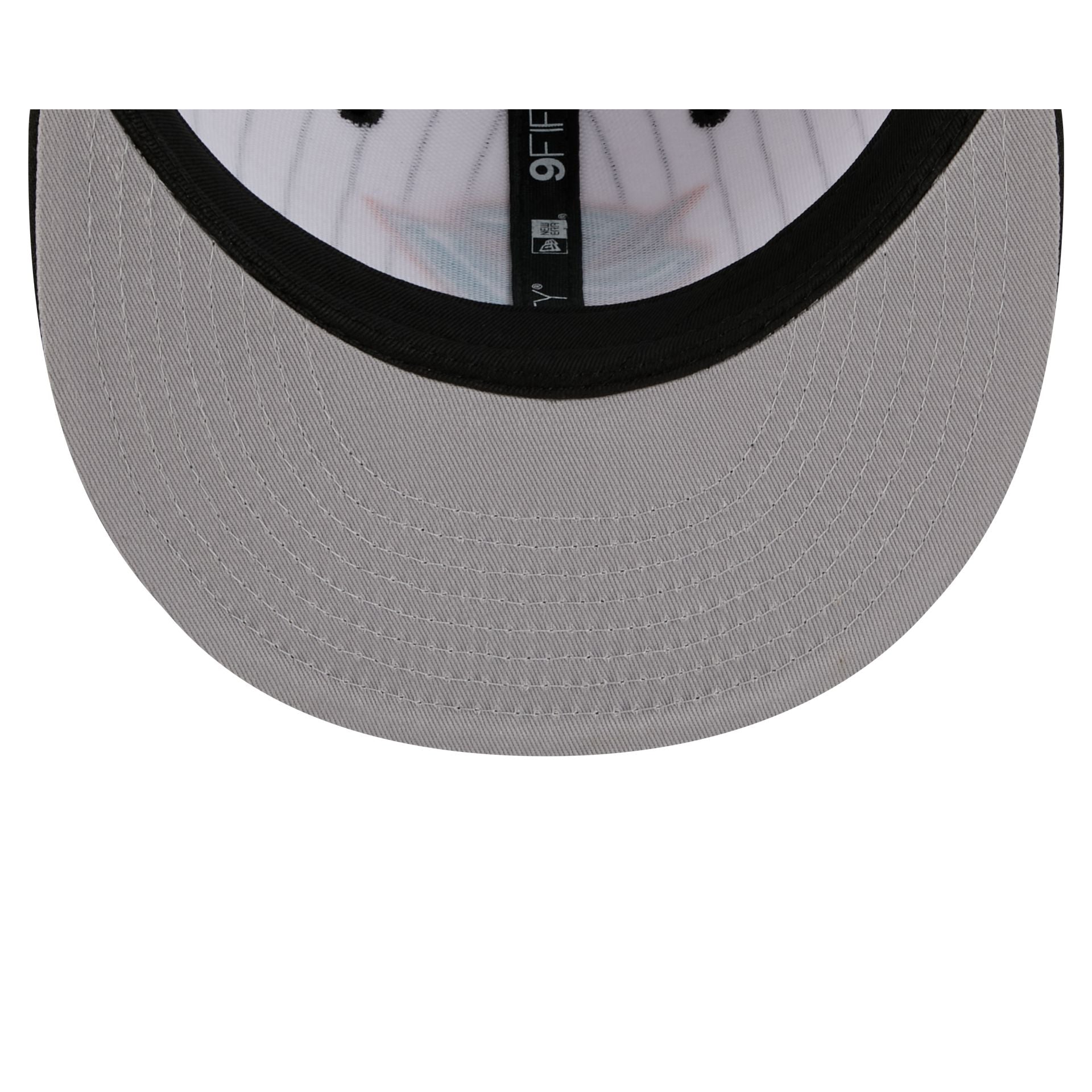 San Jose Sharks Deceptor Pinstripe 9FIFTY Snapback Hat - Image 7